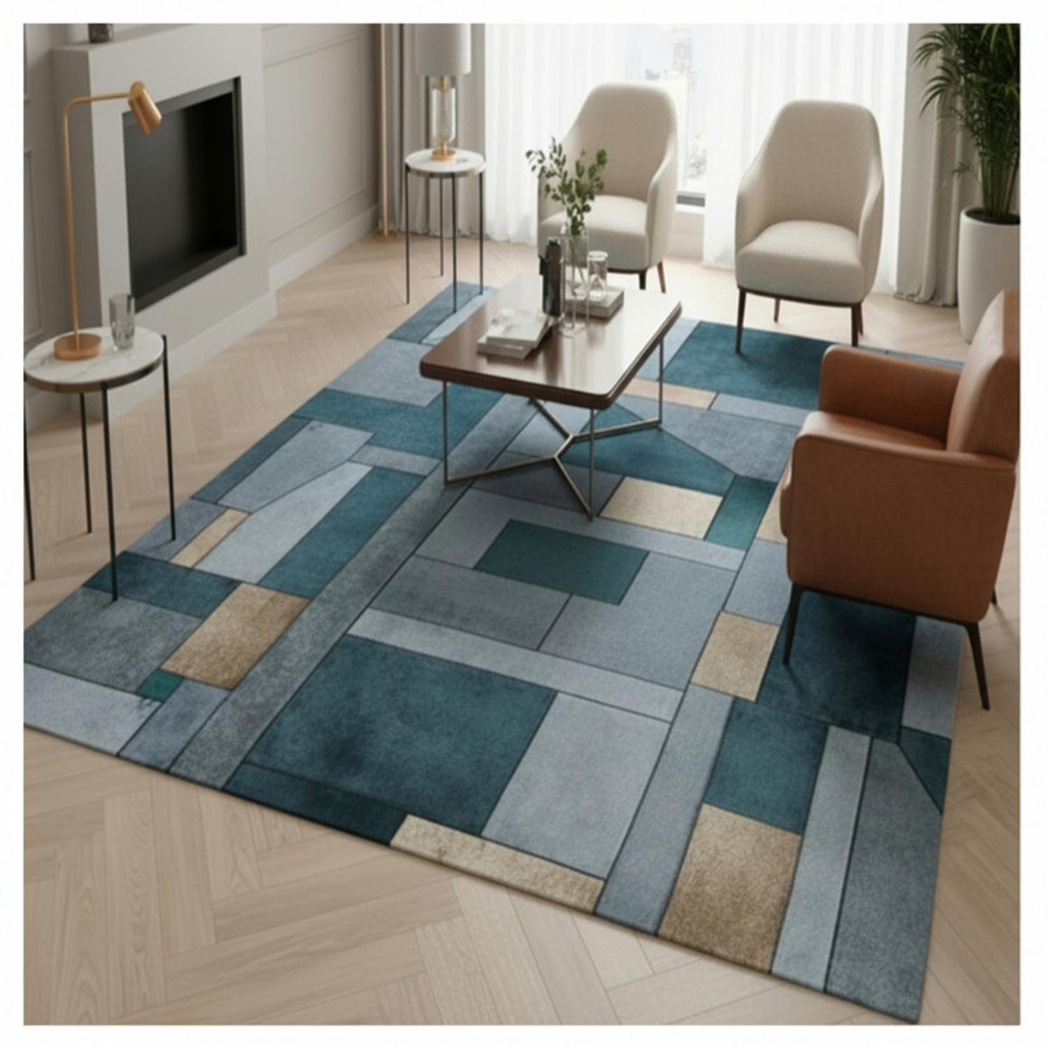 Alfombra Living Sala Estar 120x160 cm San Remo-2