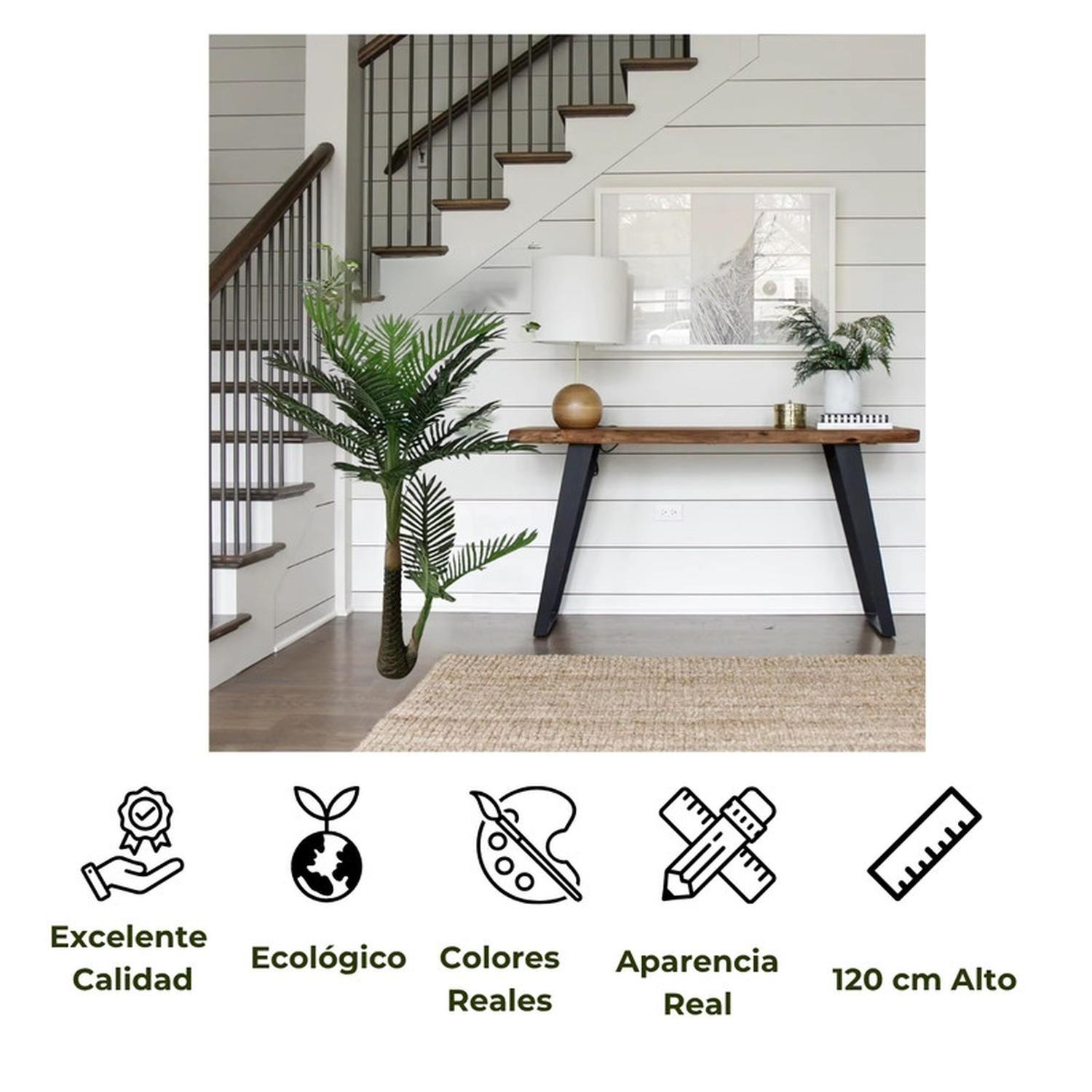 Planta Artificial Tipo Palmera. Altura: 120Cm-3