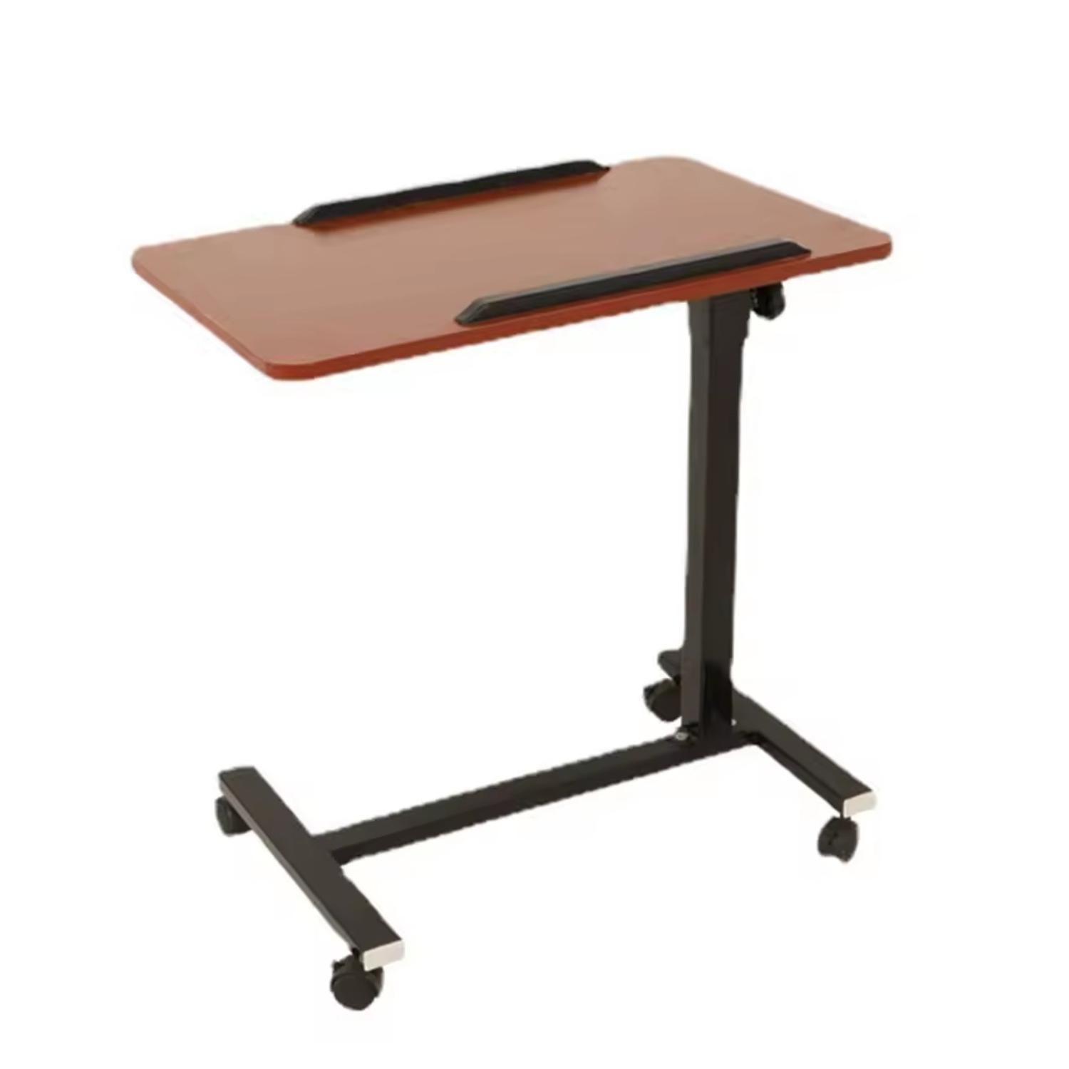 Mesa Plegable Enfermo Cama Pro Altura Ajustable Pc Brown-2