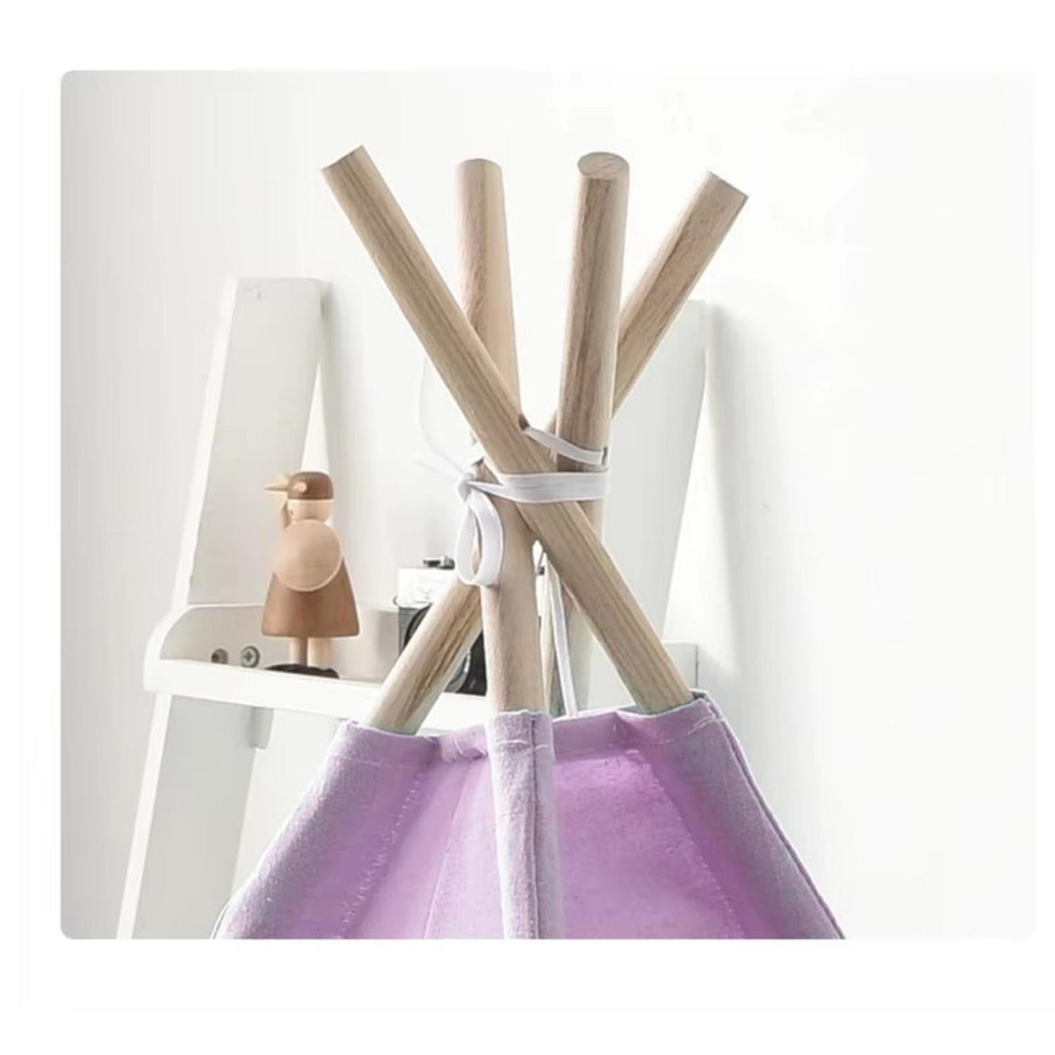 Carpa Tipi Niños Infantil 160 cm Morada Juguete Decoracion-7