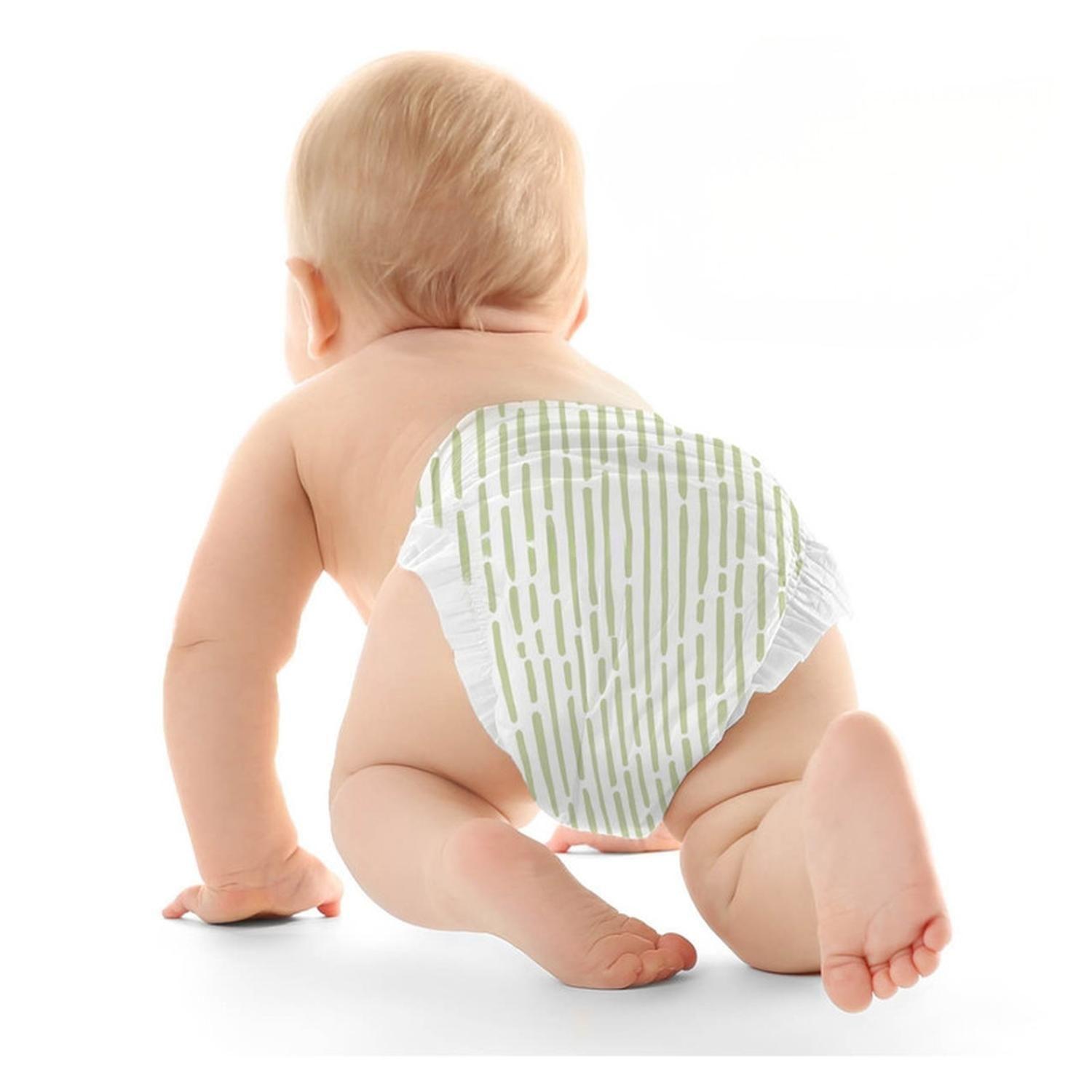 Pañales Bambú Premium 128 Unidades 3 a 6 Kg-5