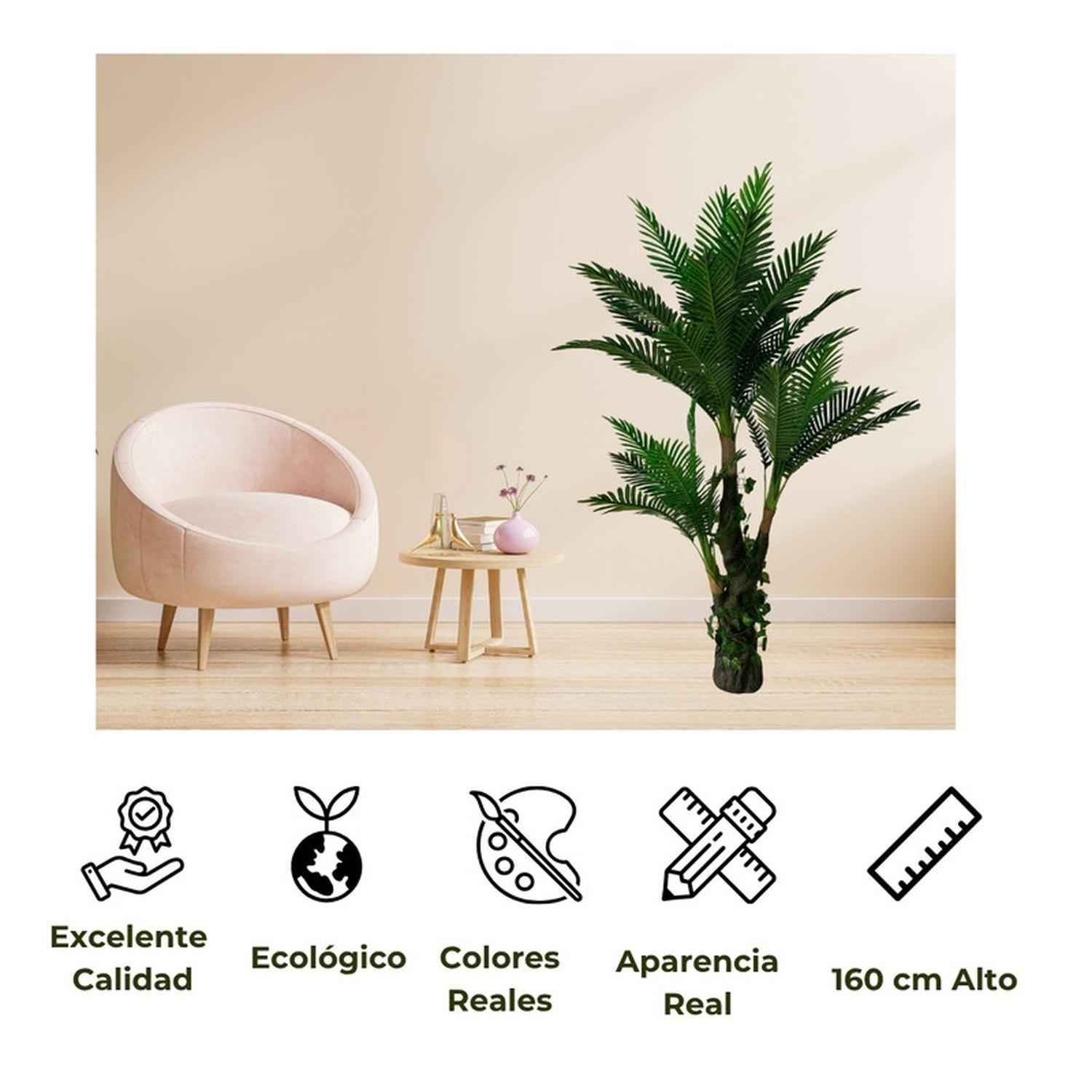 Planta Artificial Decorativa de Interior 160 cm de Alto-3