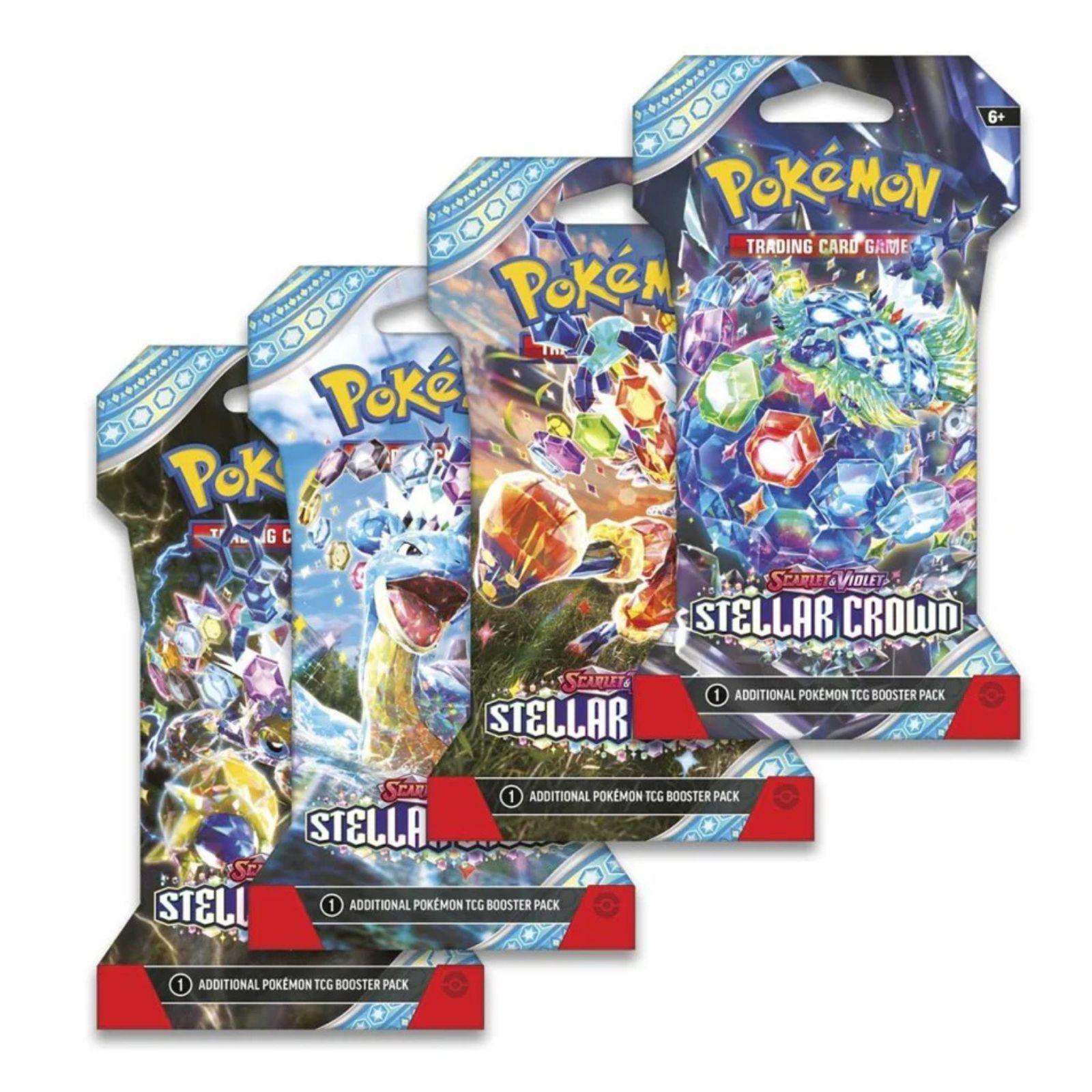 Cartas Pokemon Tcg Stellar Crown Sobre Sleeved Booster Ingles-2