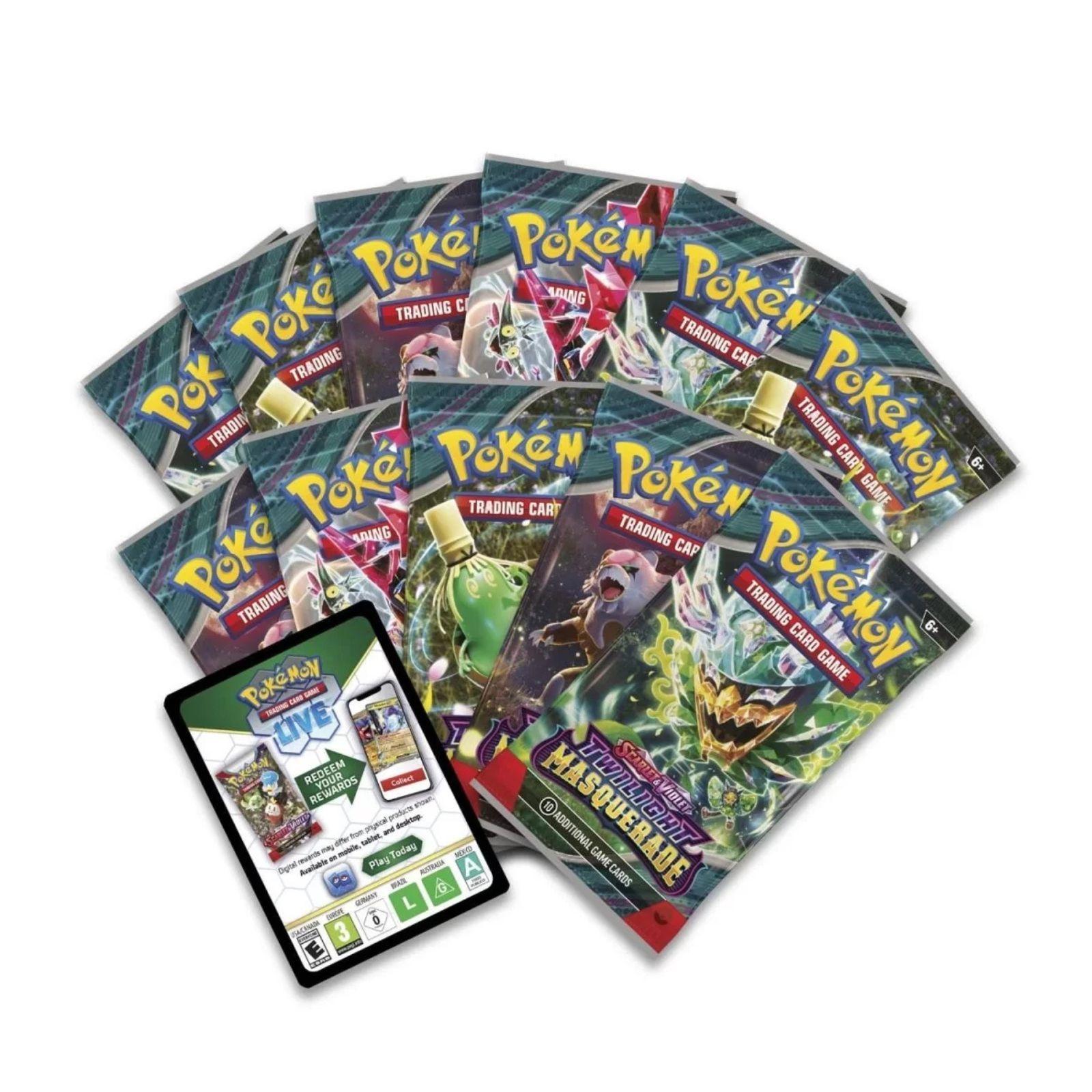 Cartas Pokemon Tcg Twilight Masquerade Elite Trainer Box Ingles-2