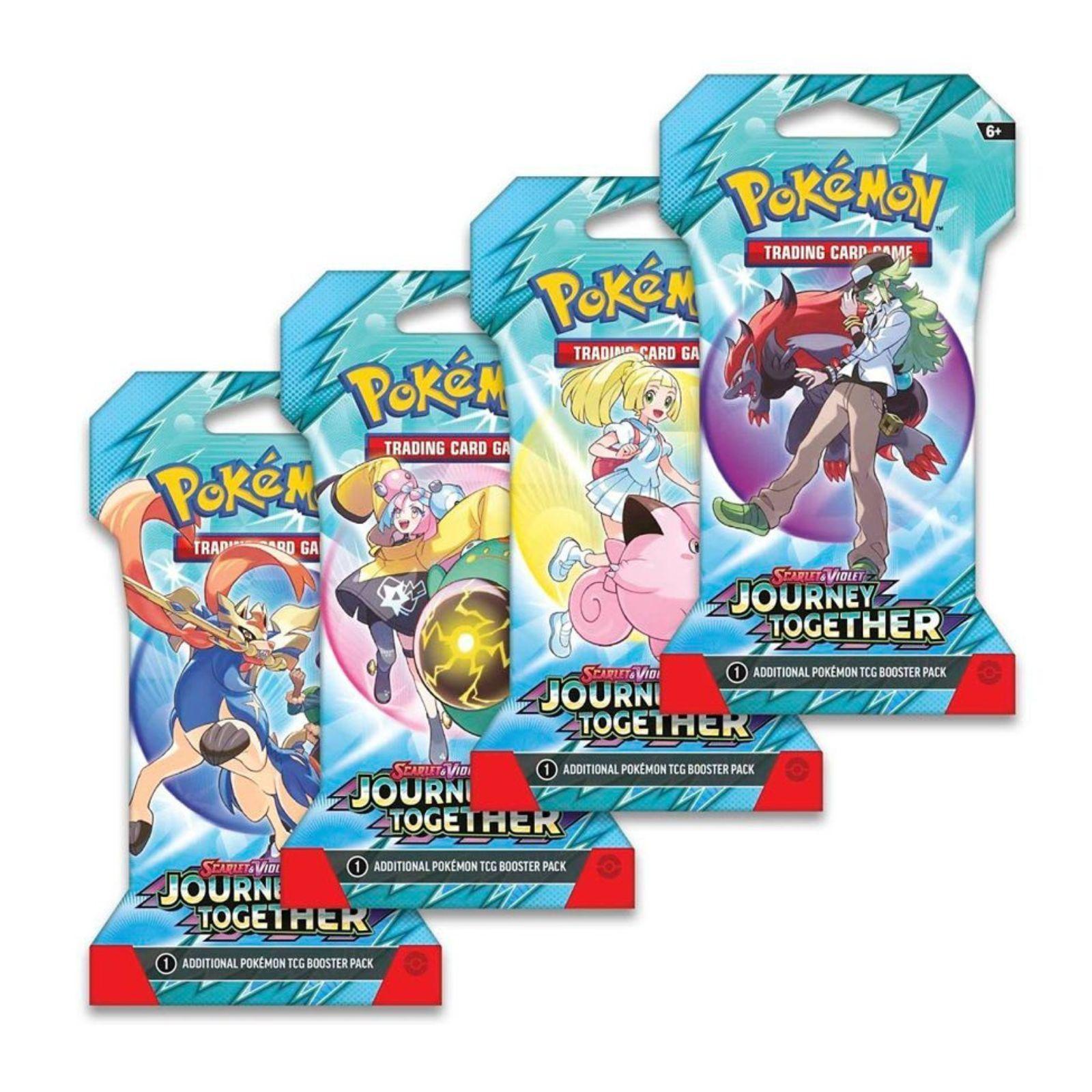 Cartas Pokemon Tcg Journey Together Sobre Sleeved Booster Ingles-2