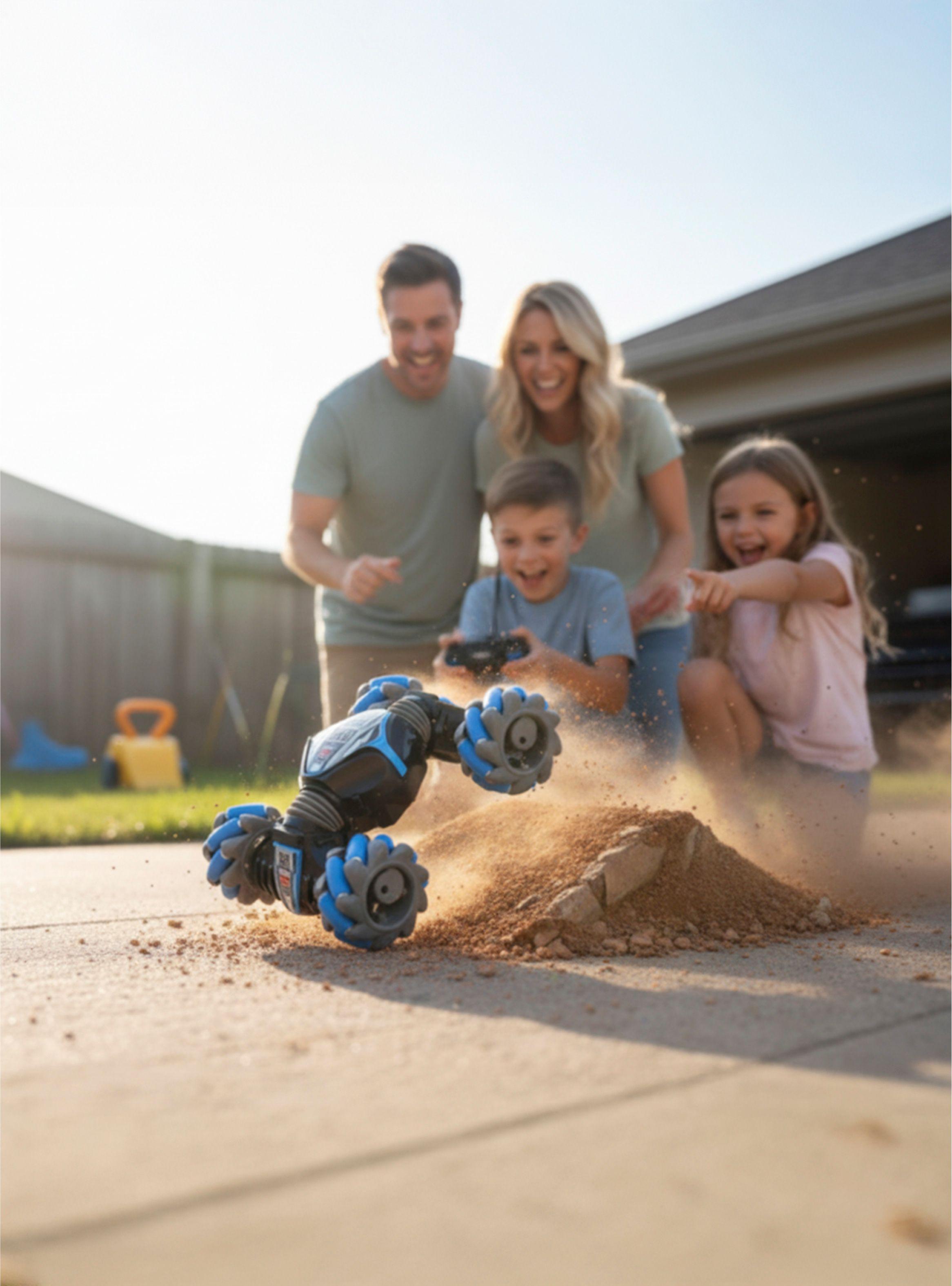 Auto a control remoto Acrobático Twister + Pulsera control-7