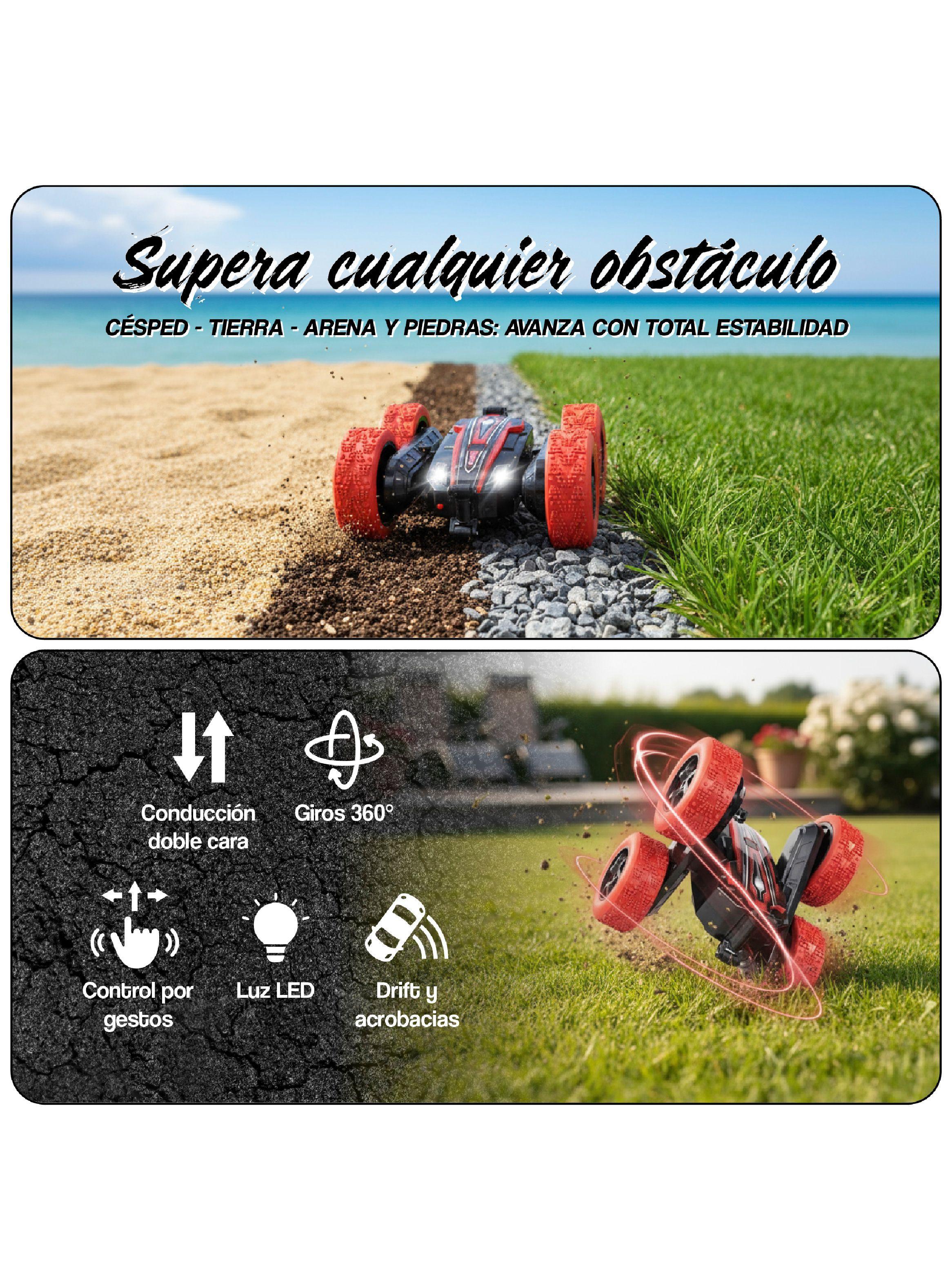 Auto a control remoto Todo Terreno Monster + Pulsera control-4