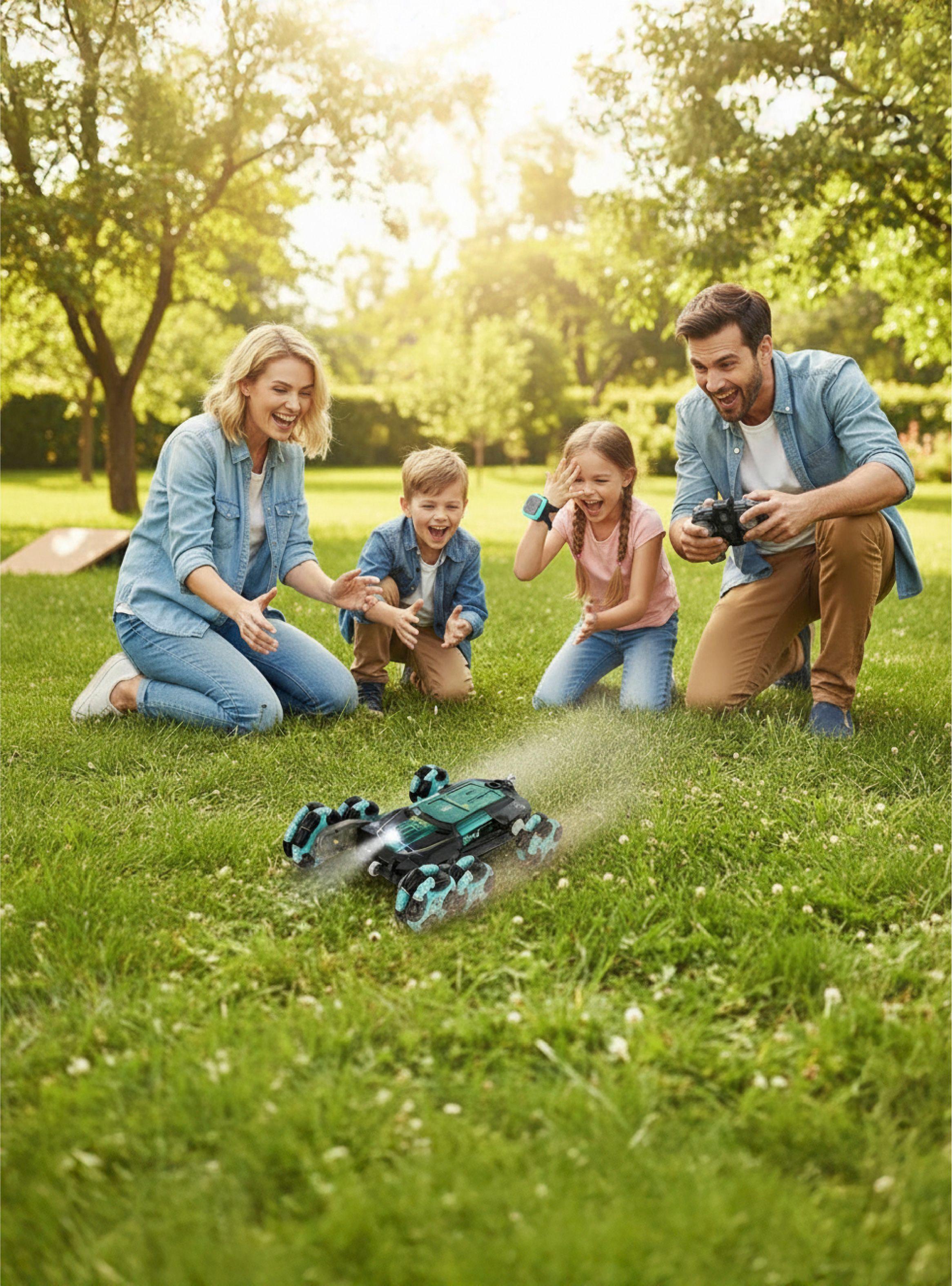 Auto a control remoto Escalador Kraken + Pulsera control-7