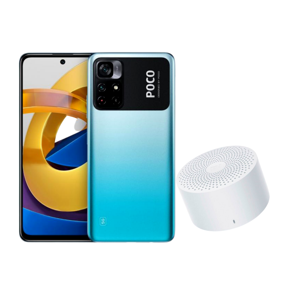 Poco M4 Pro 128gb 6gb 5G Blue + Compact Speaker-0