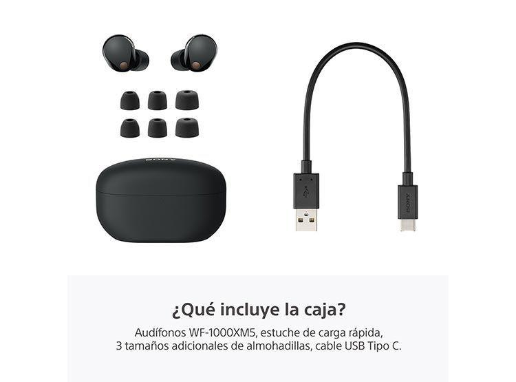 Sony Audífonos Inalámbricos con Noise Cancelling WF-1000XM5 - Negro -2