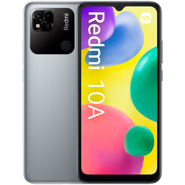 XIAOMI REDMI 10A 64GB 3GB RAM PLATA -0