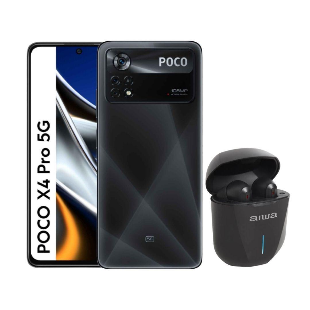Poco X4 Pro 128gb 6gb 5G Black + AWTWS55 Black-0