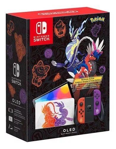 Nintendo Switch Oled 64GB Pokemon Scarlet & Violet-0