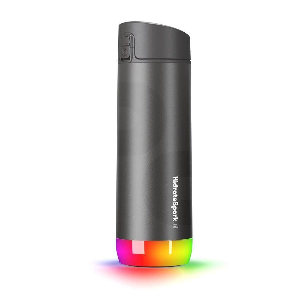 HidrateSpark Steel Botella Smart 500ml Negro-1