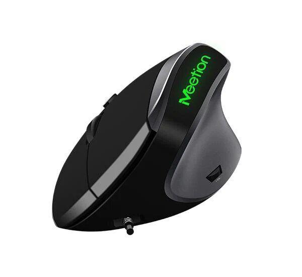 Meetion M390 Mouse Vertical Ergonómico Con Cable -1