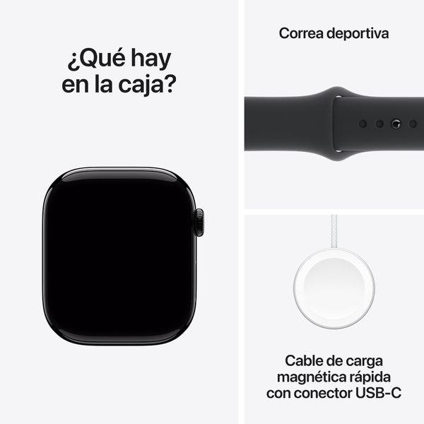Apple Watch Series 10 Gps 46mm Sport Band M/l - Negro-2