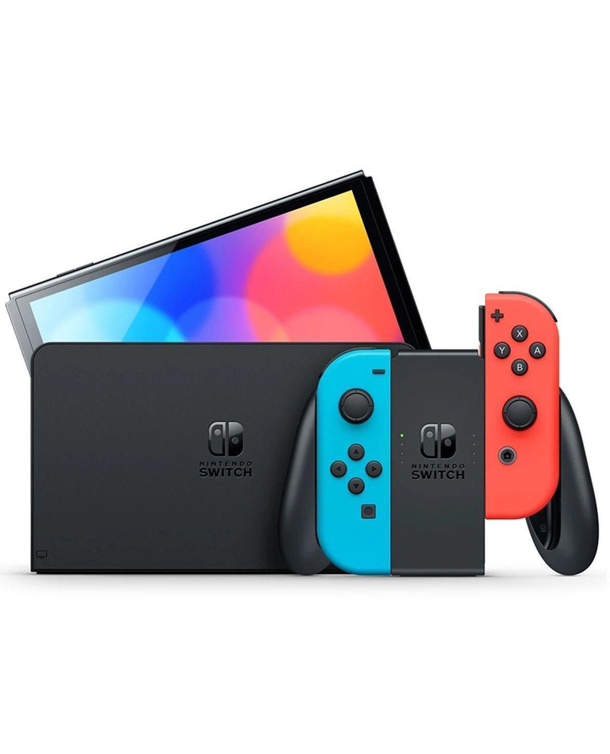 Nintendo Switch Oled 64GB - Neon-0