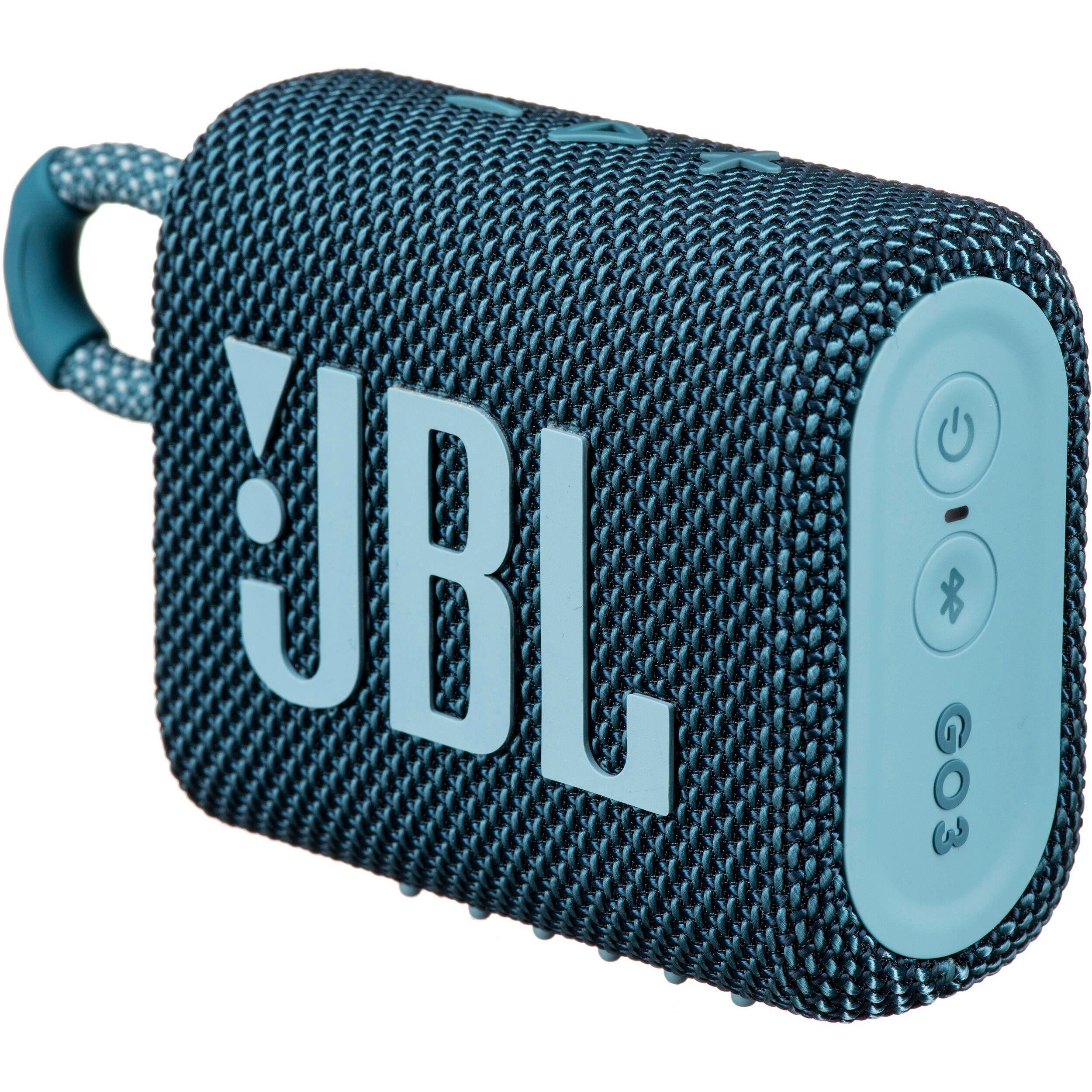 Jbl Go 3 Parlante Bluetooth Impermeable - Azul-0