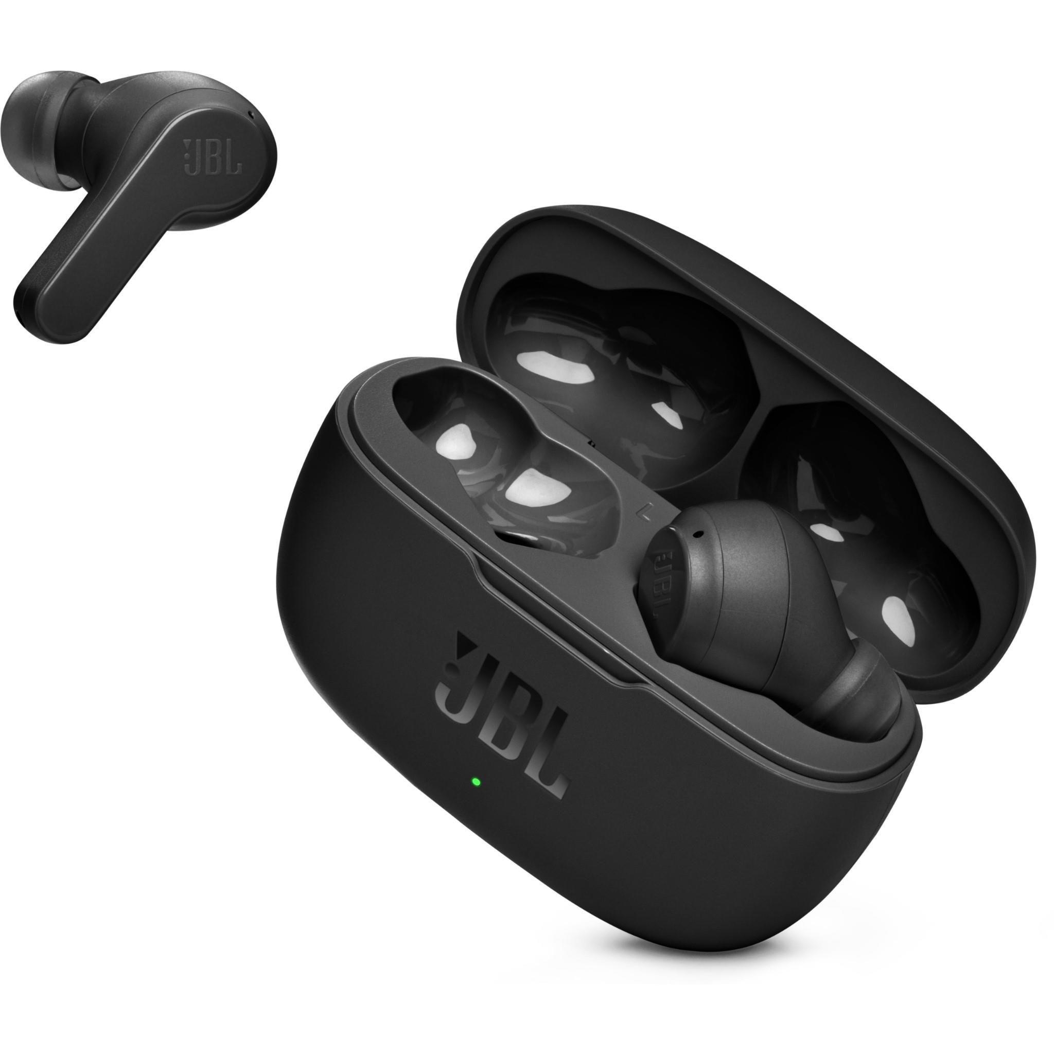 Jbl Wave 200 Audífonos In Ear Bluetooth - Negro-0