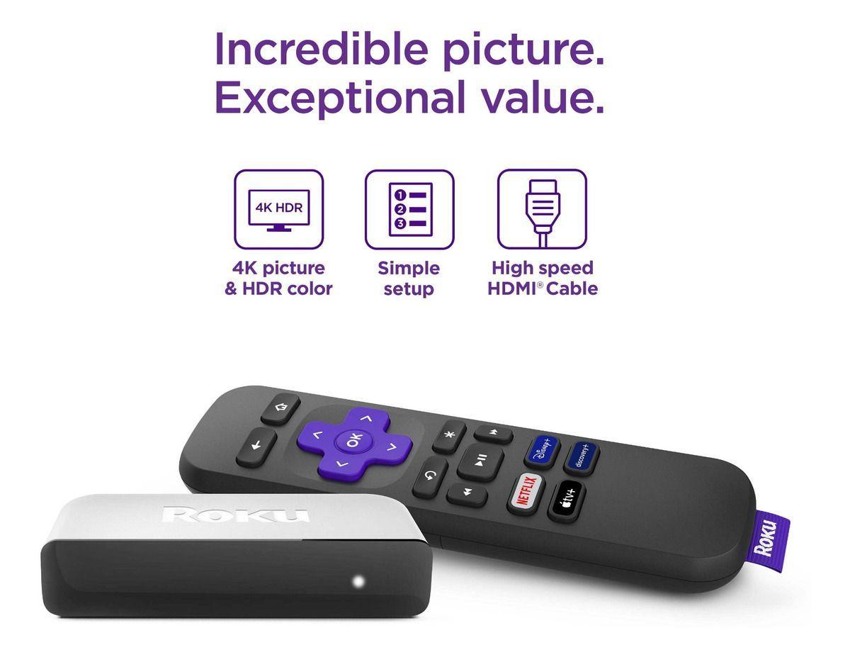 Roku Premiere 4k Reproductor Streaming 3920 - Phone Store-1