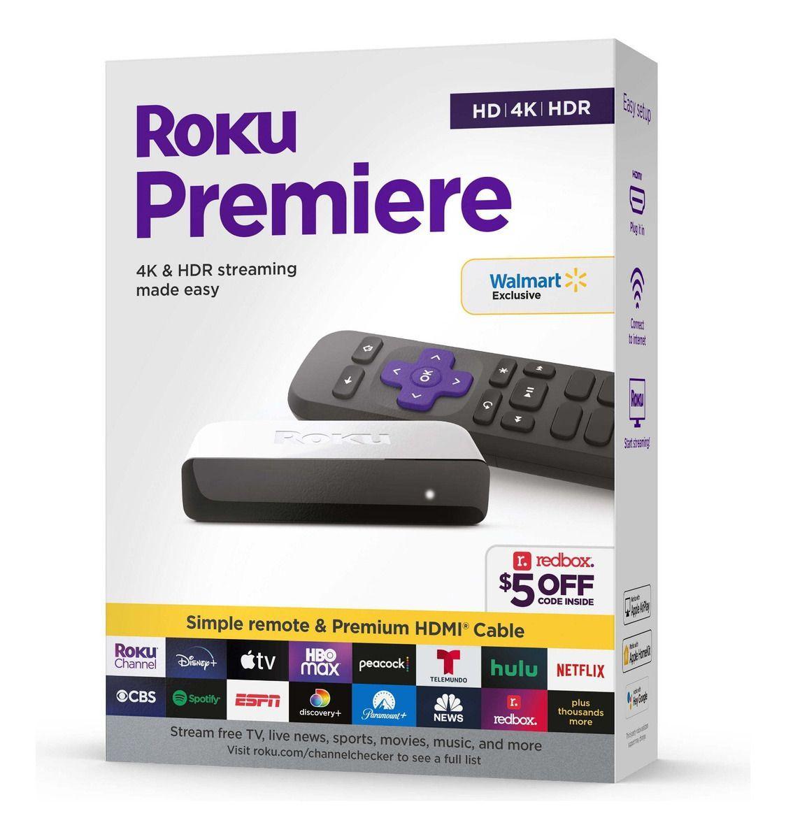 Roku Premiere 4k Reproductor Streaming 3920 - Phone Store-7