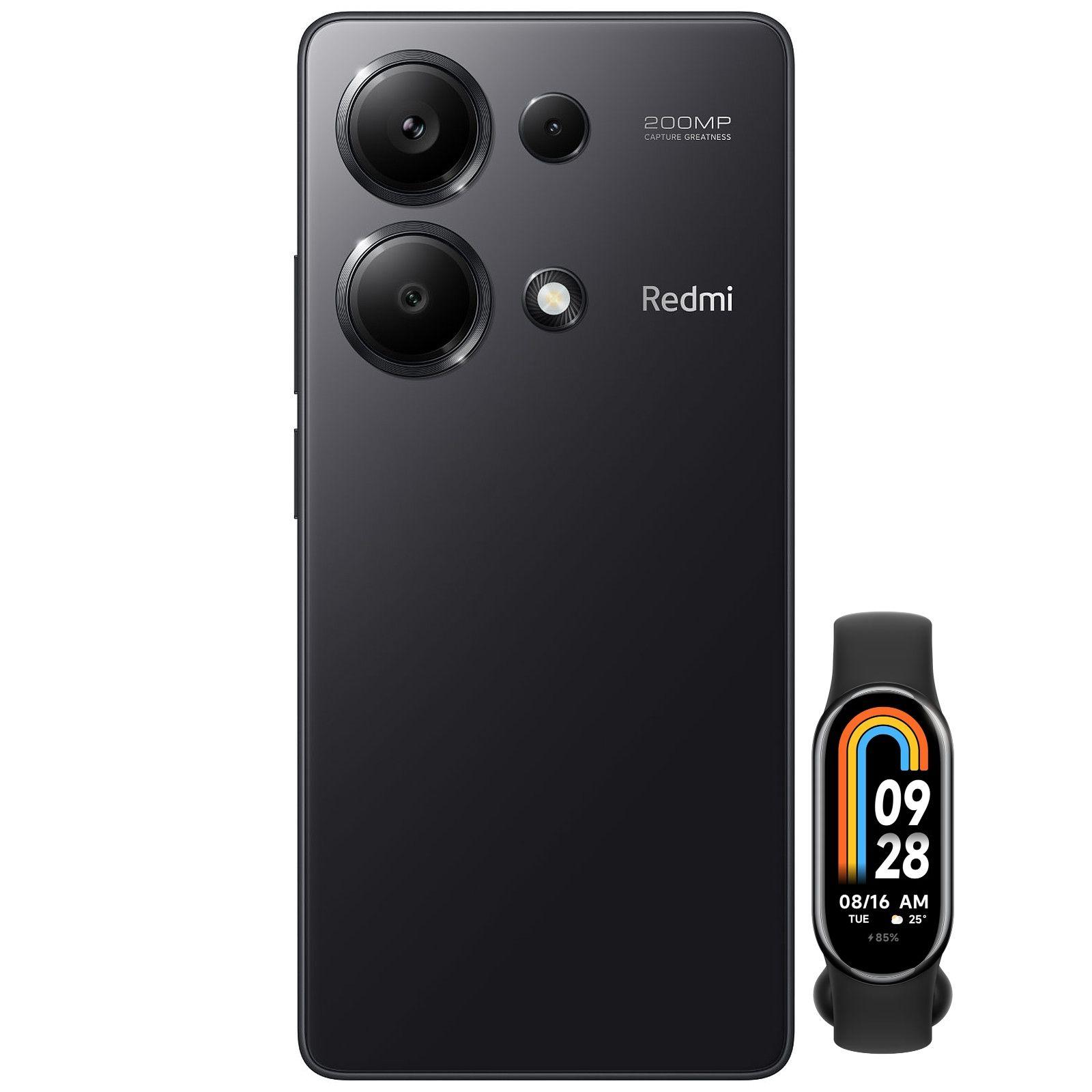 Xiaomi Redmi Note 13 Pro 256gb 8gb Ram 4G - Negro + Smart Band 8-0