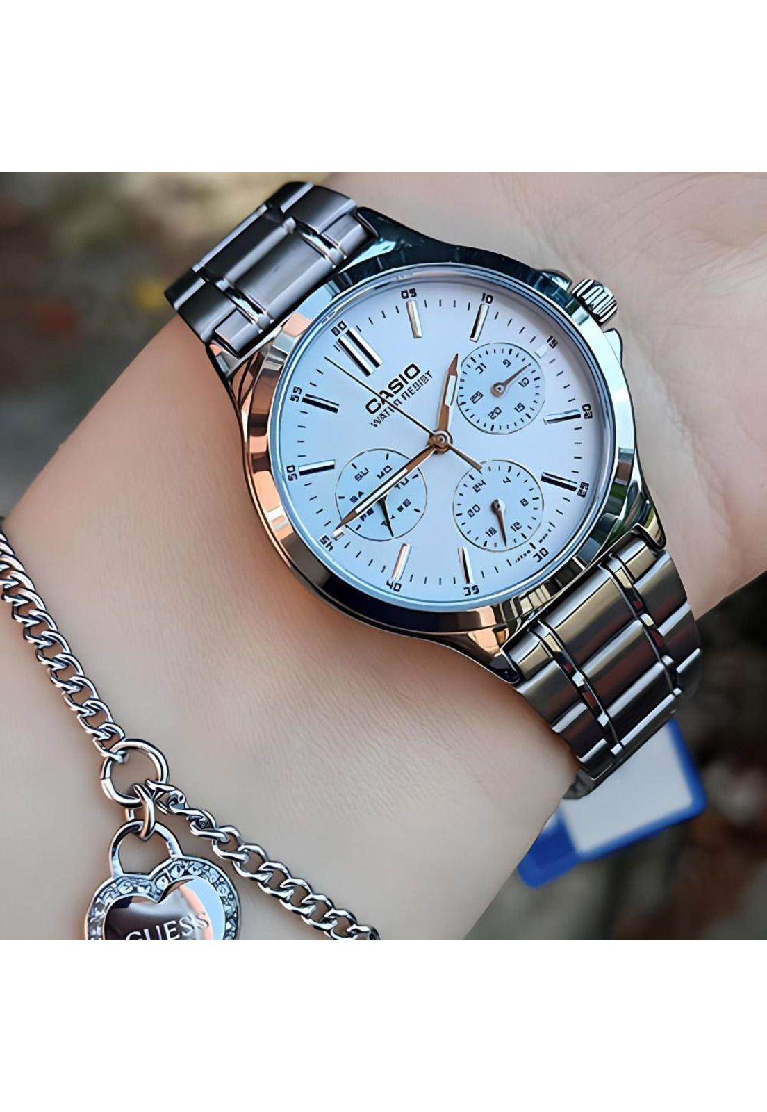 Reloj Ltp-V300d-2a Mujer Analogo Metal-2