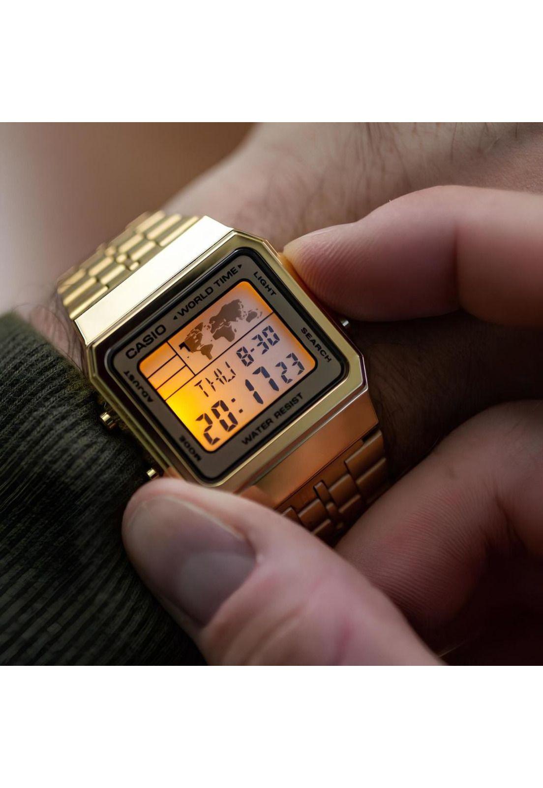 Reloj A-500wga-9 Hombre Digital Metal-2