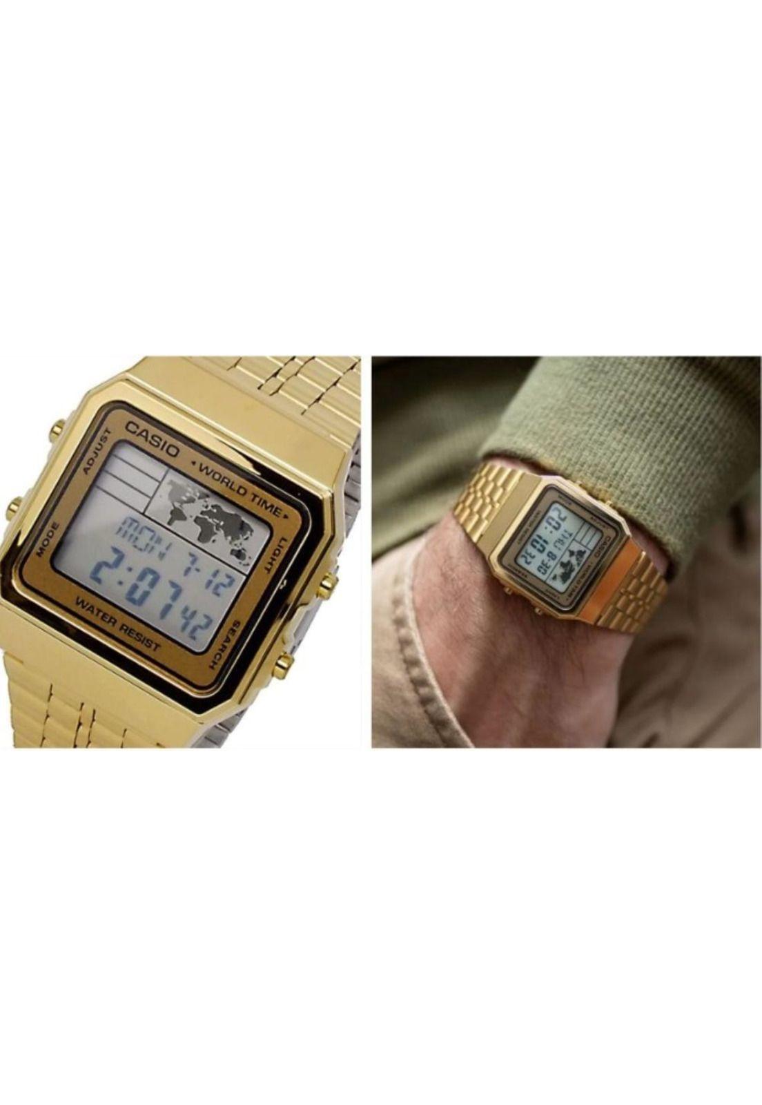 Reloj A-500wga-9 Hombre Digital Metal-3