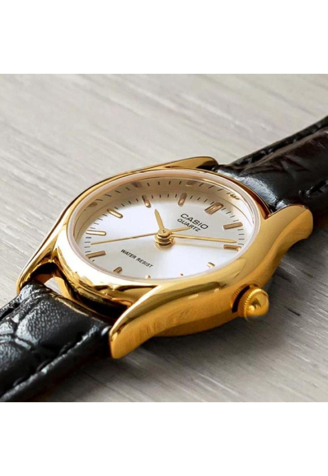 Reloj Ltp-1094q-7a Mujer Analogo Cuero-1