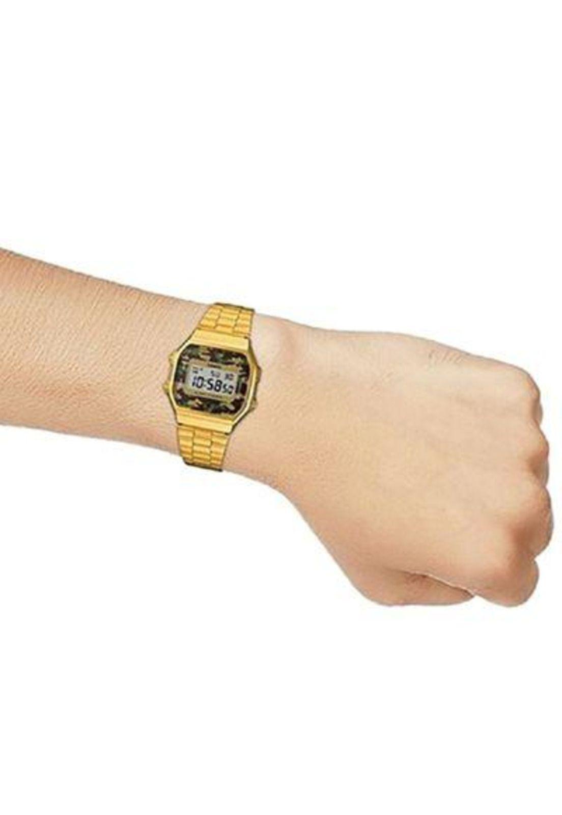 Reloj A-168wegc-3 Vintage Digital Metal-5