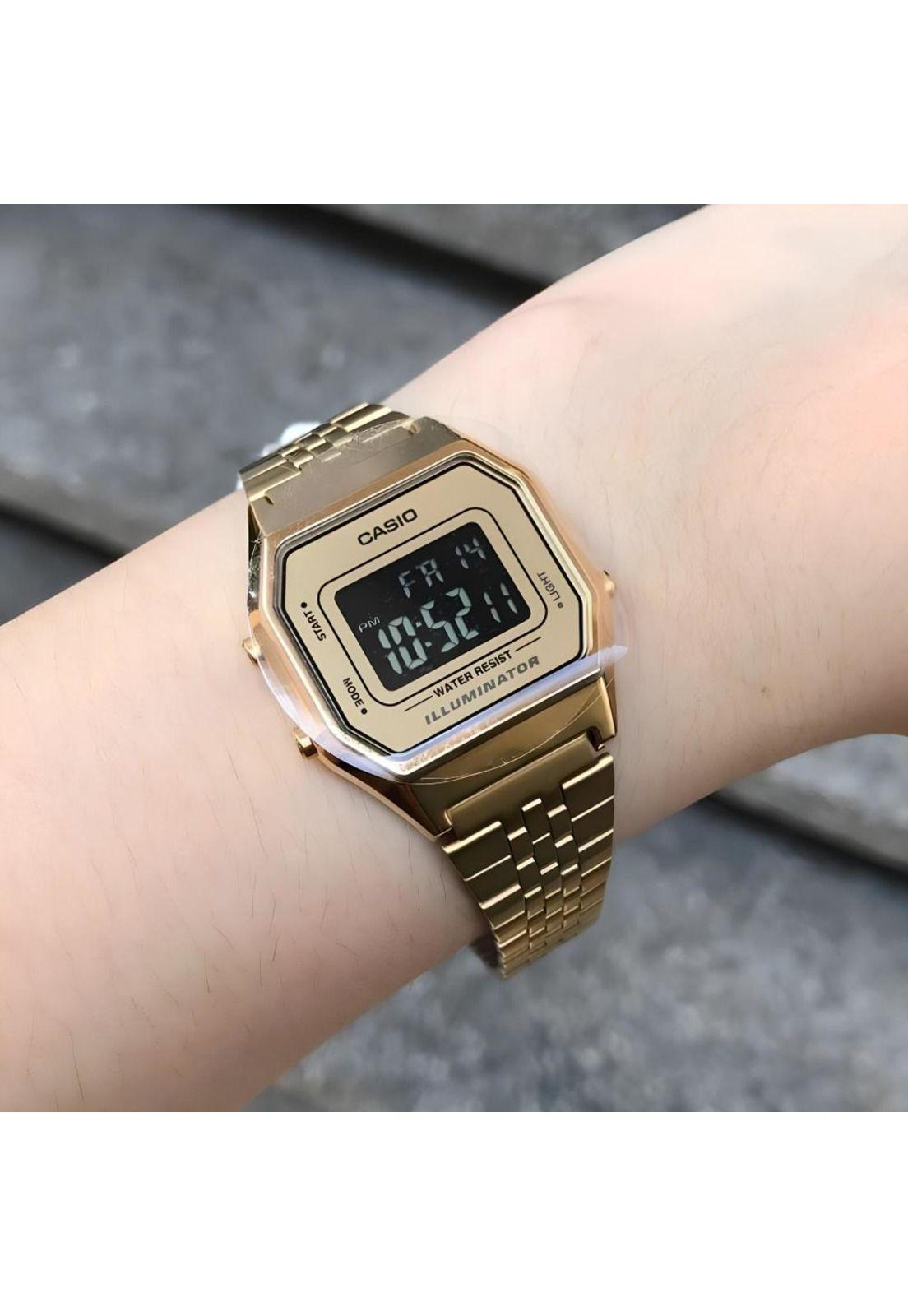Reloj La-680wga-9b Vintage Digital Metal-2