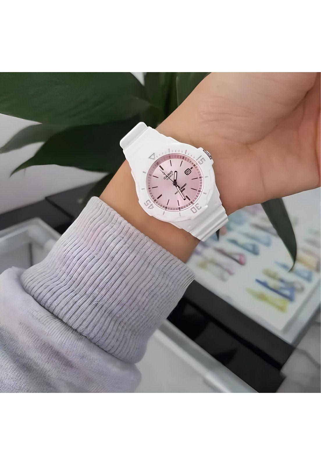 Reloj Lrw-200h-4e3v Mujer Analogo Resina -2