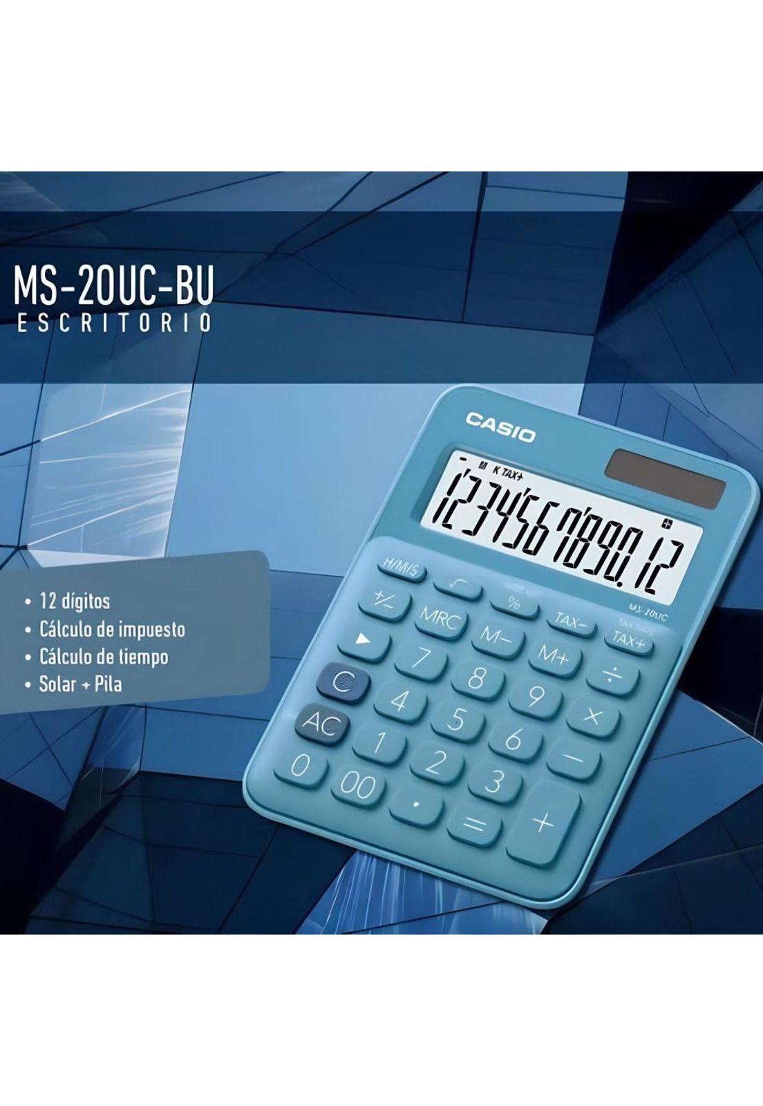Calculadora Ms-20uc-Bu Escritorio-2