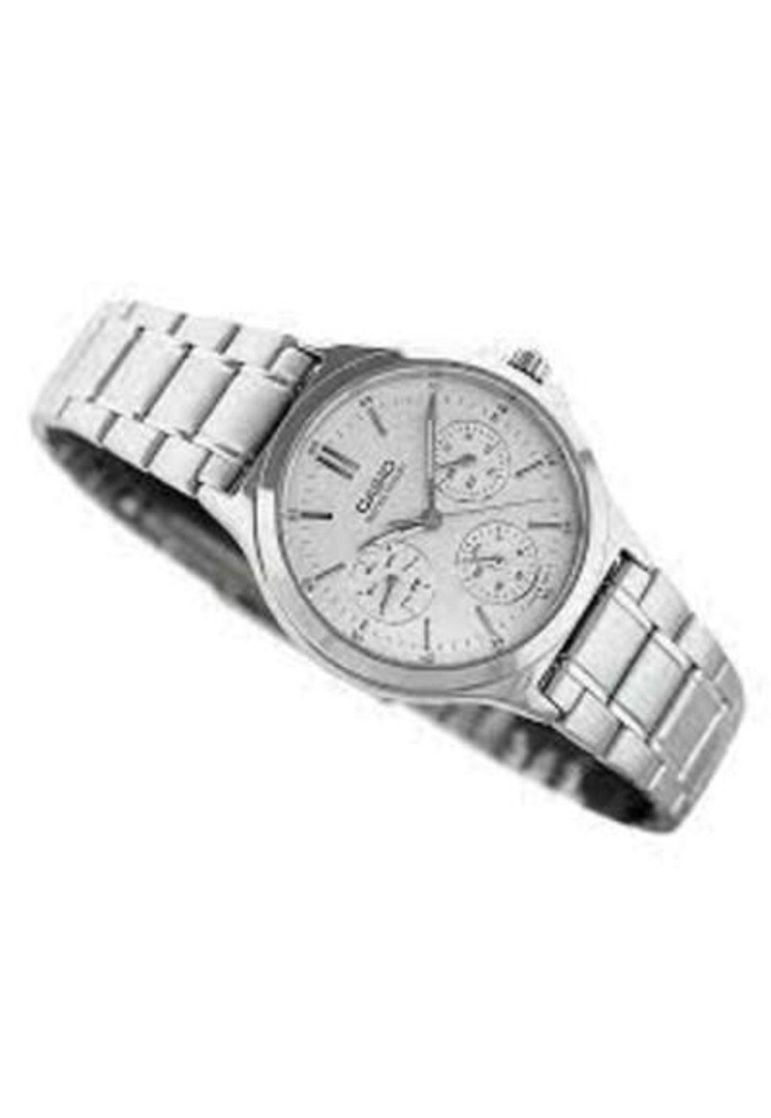 Reloj Mtp-V300d-7a Hombre Analogo Metal-2