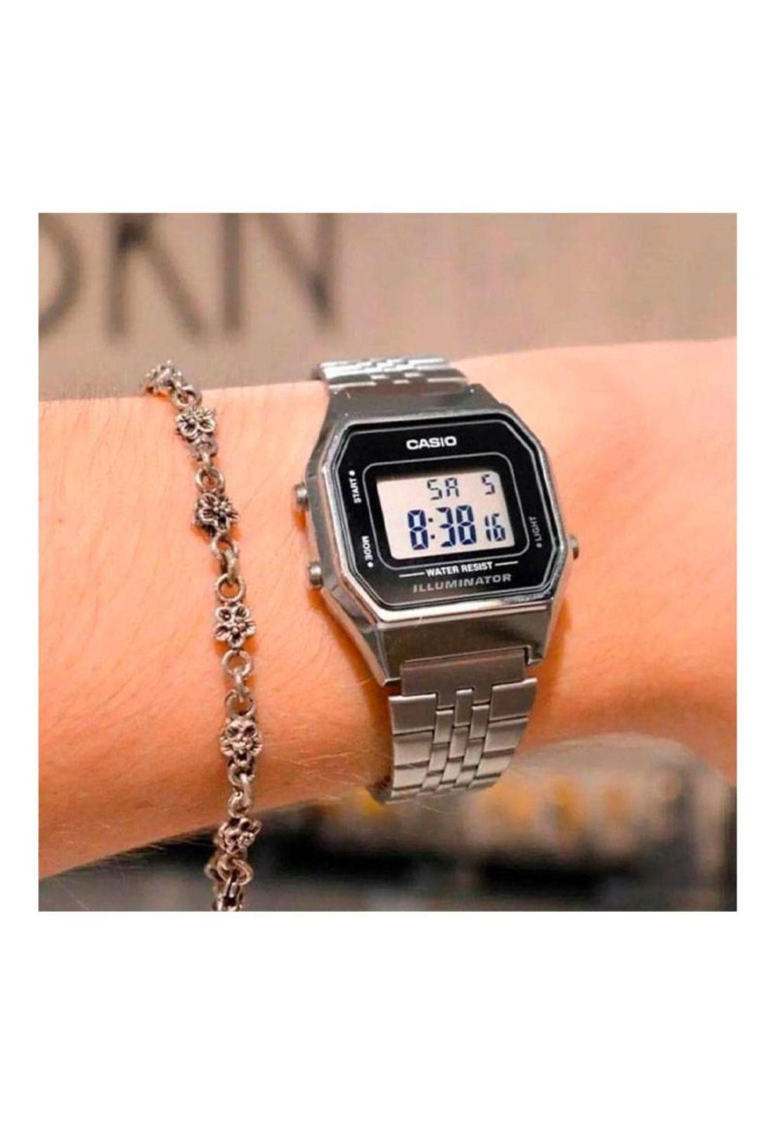 Reloj La-680wa-1 Vintage Digital Metal-2