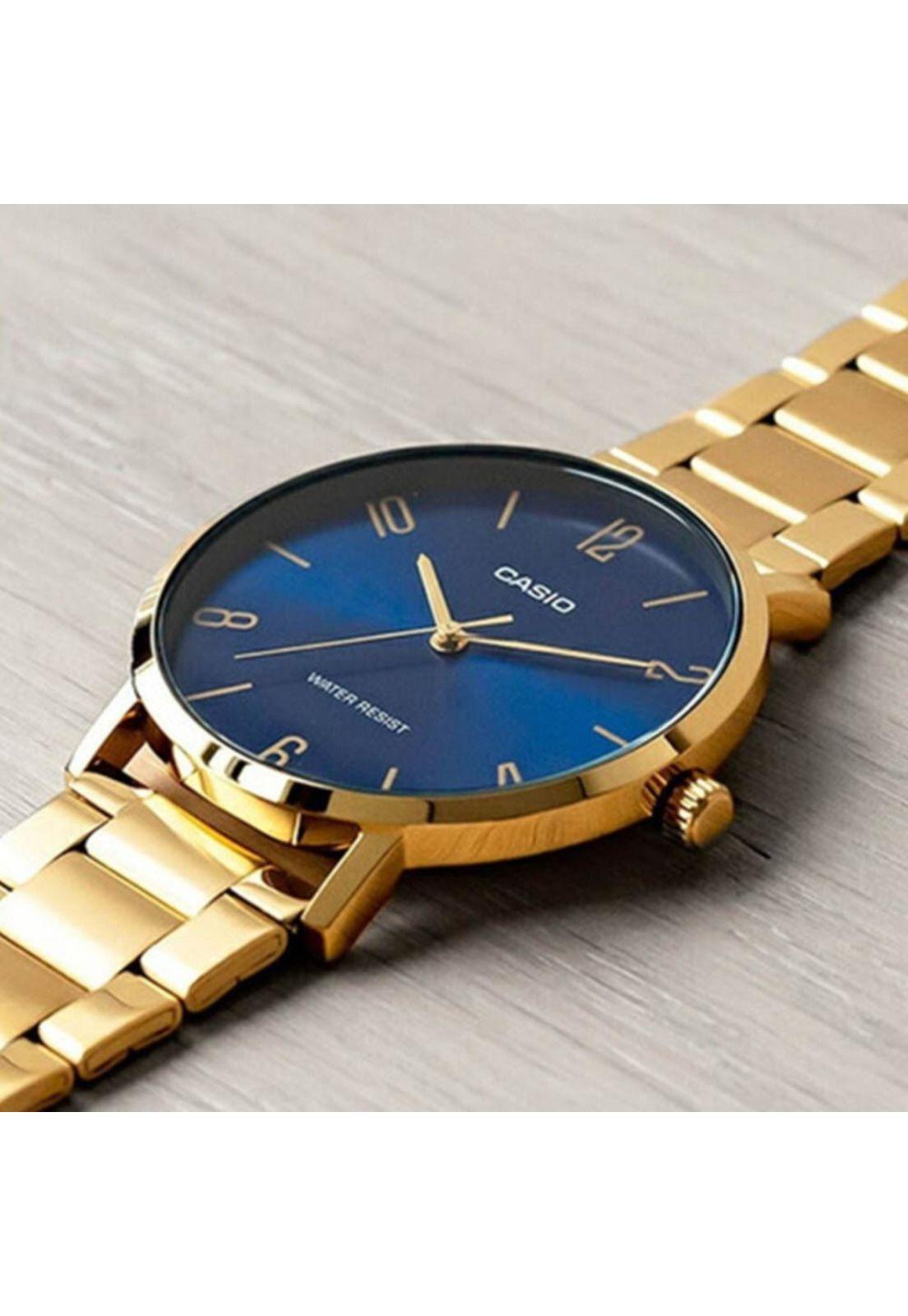 Reloj Ltp-Vt01g-2b Mujer Analogo Metal-1