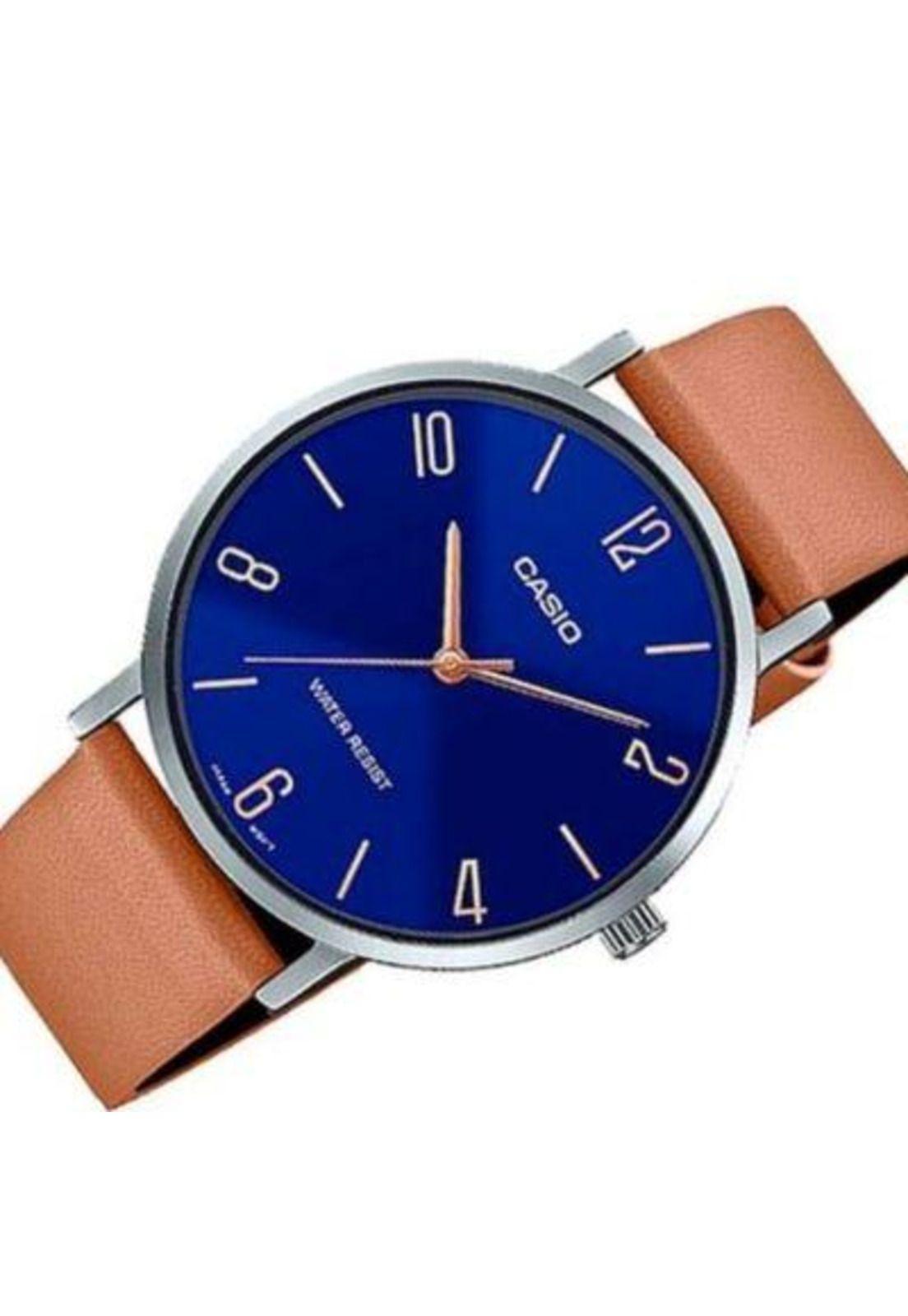 Reloj Ltp-Vt01l-2b2 Mujer Analogo Cuero-2