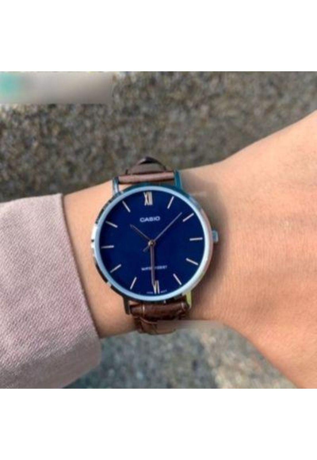 Reloj Ltp-Vt01l-2b2 Mujer Analogo Cuero-5