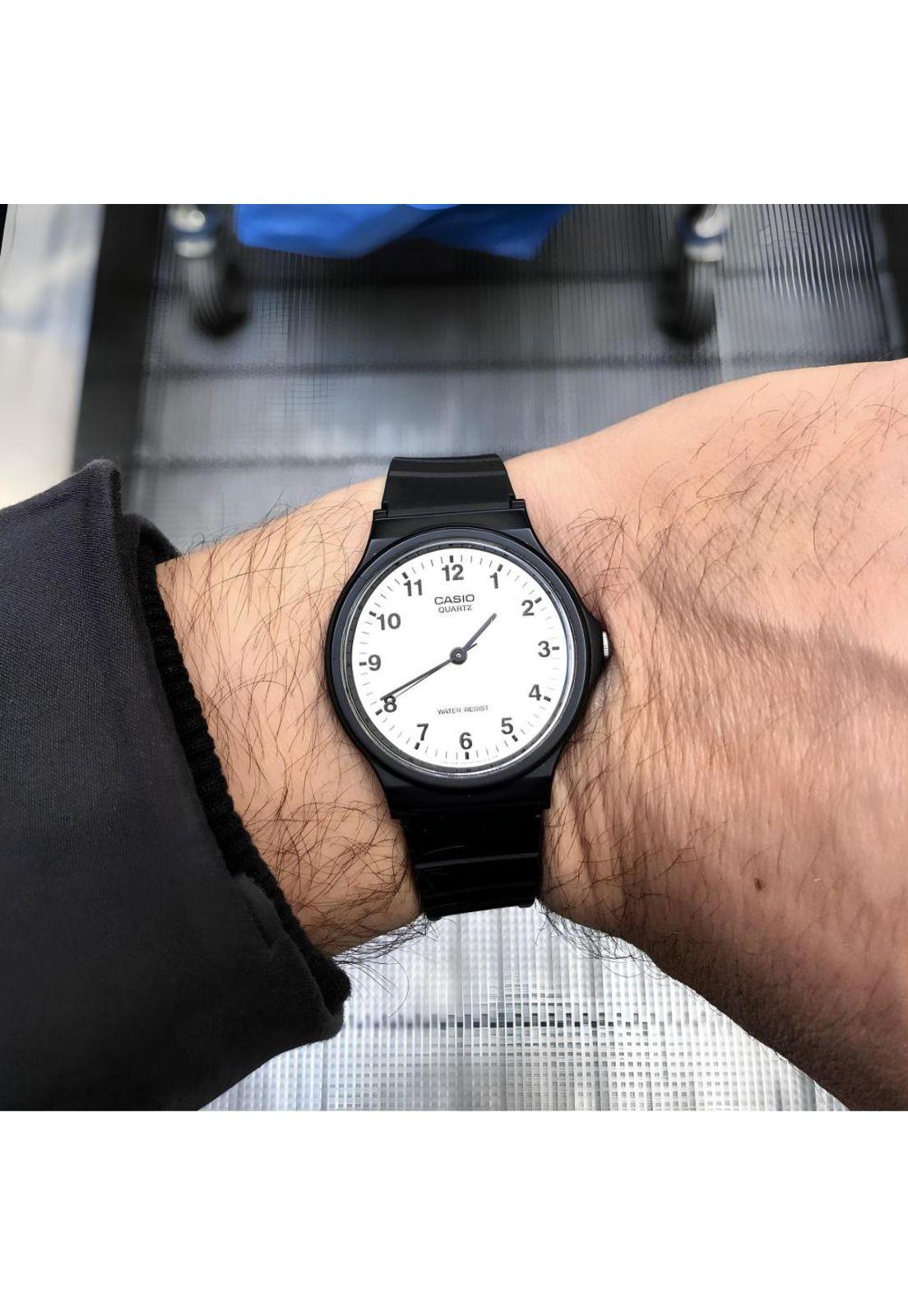 Reloj Mq-24-7b Hombre Analogo Resina-2