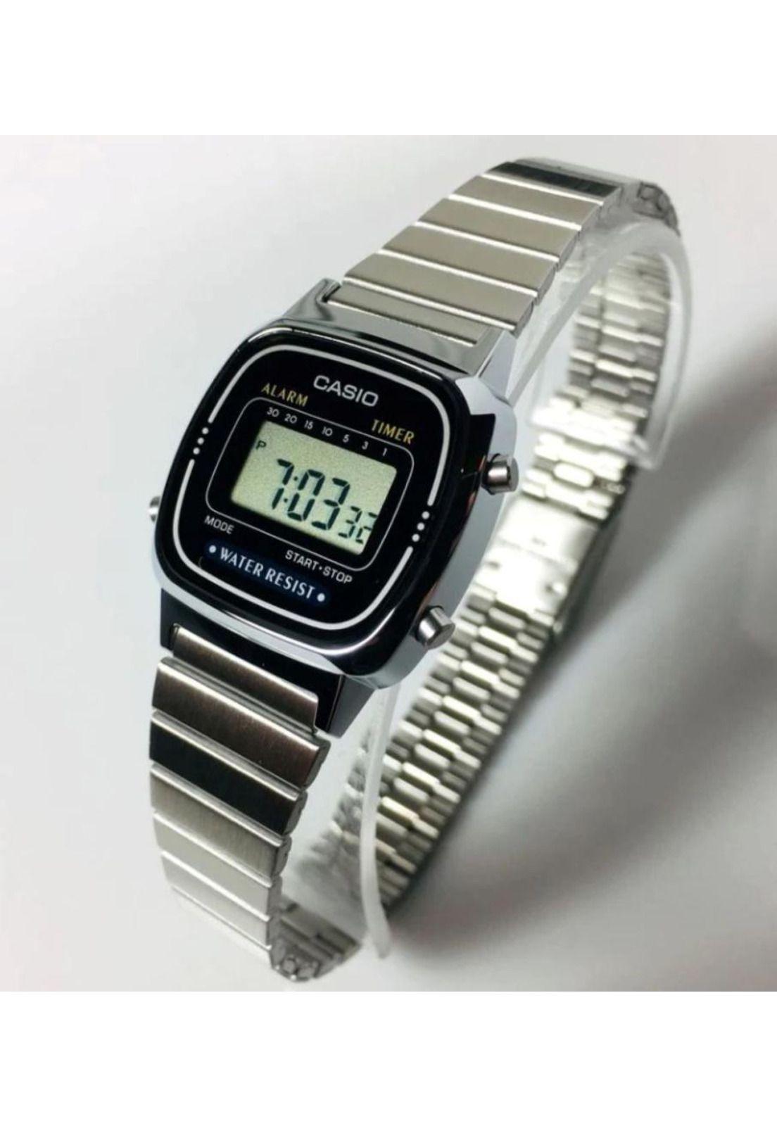 Reloj La-670wa-1 Vintage Digital Metal-2