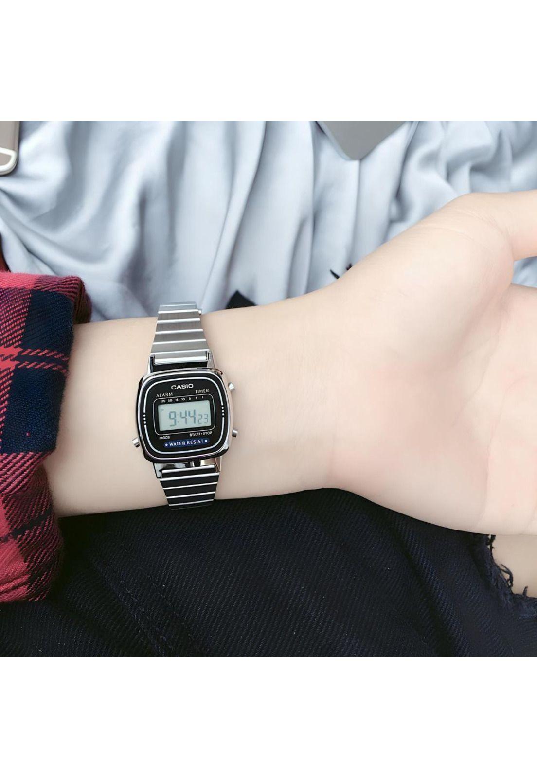 Reloj La-670wa-1 Vintage Digital Metal-4