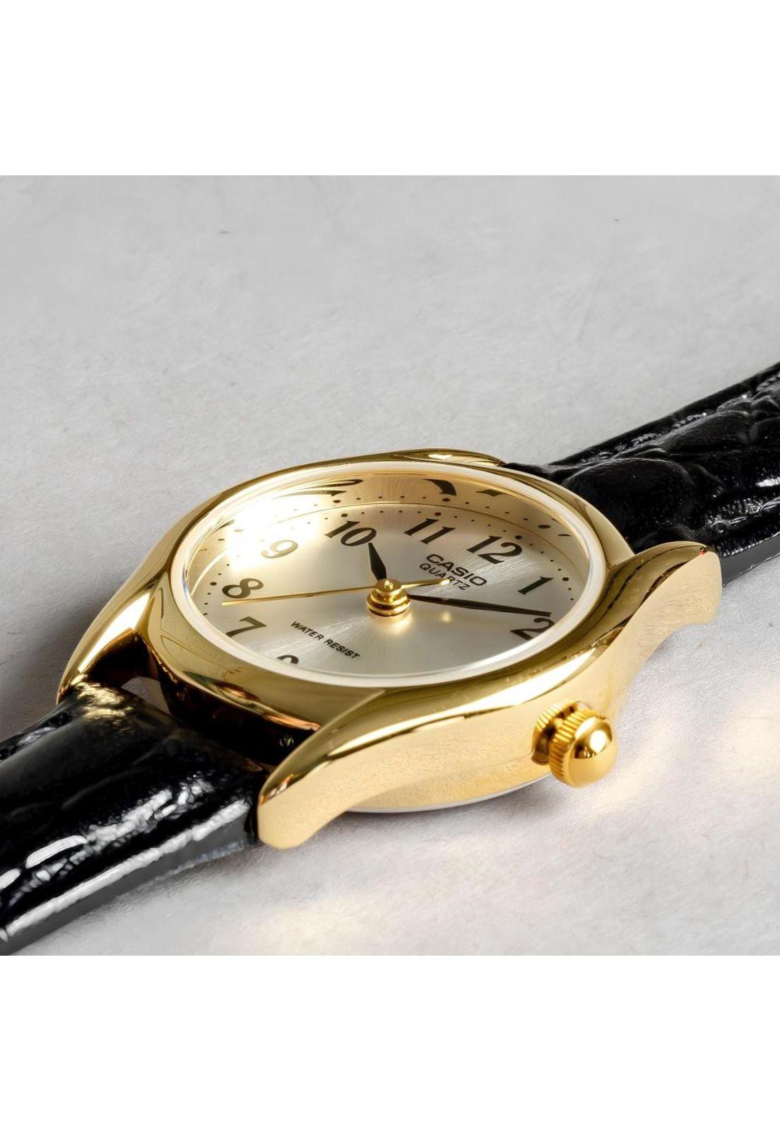 Reloj Ltp-1094q-7b2 Mujer Analogo Cuero-2