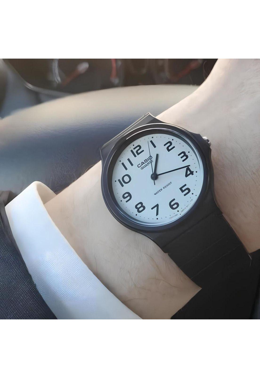 Reloj Mq-24-7b2 Hombre Analogo Resina-4