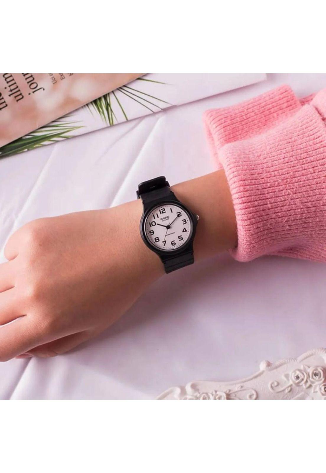 Reloj Mq-24-7b2 Hombre Analogo Resina-5