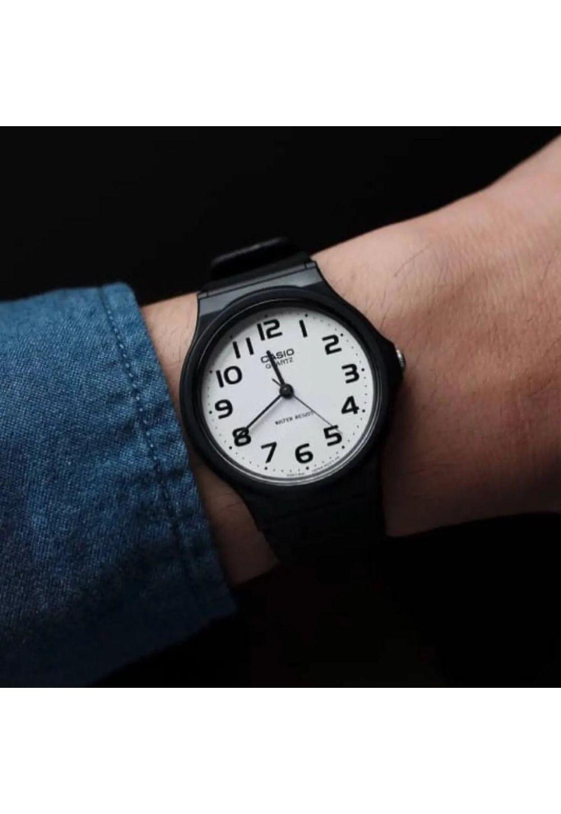 Reloj Mq-24-7b2 Hombre Analogo Resina-6