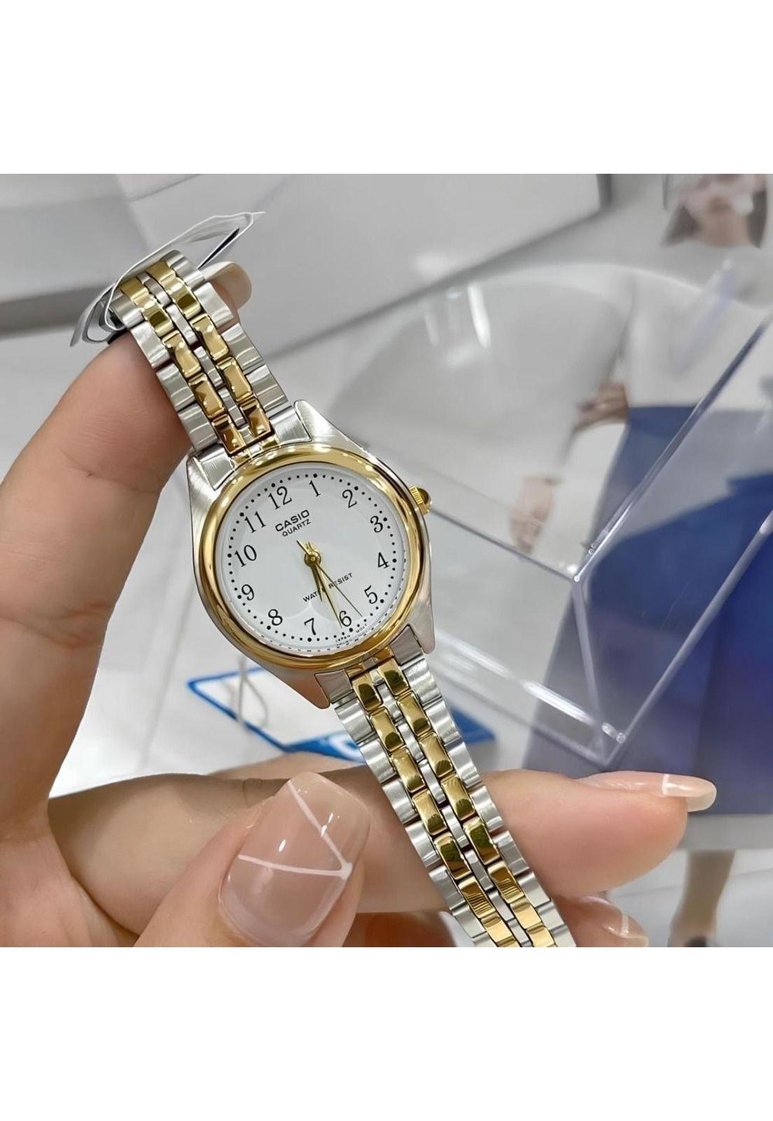 Reloj Ltp-1129g-7b Mujer Analogo Metal-2