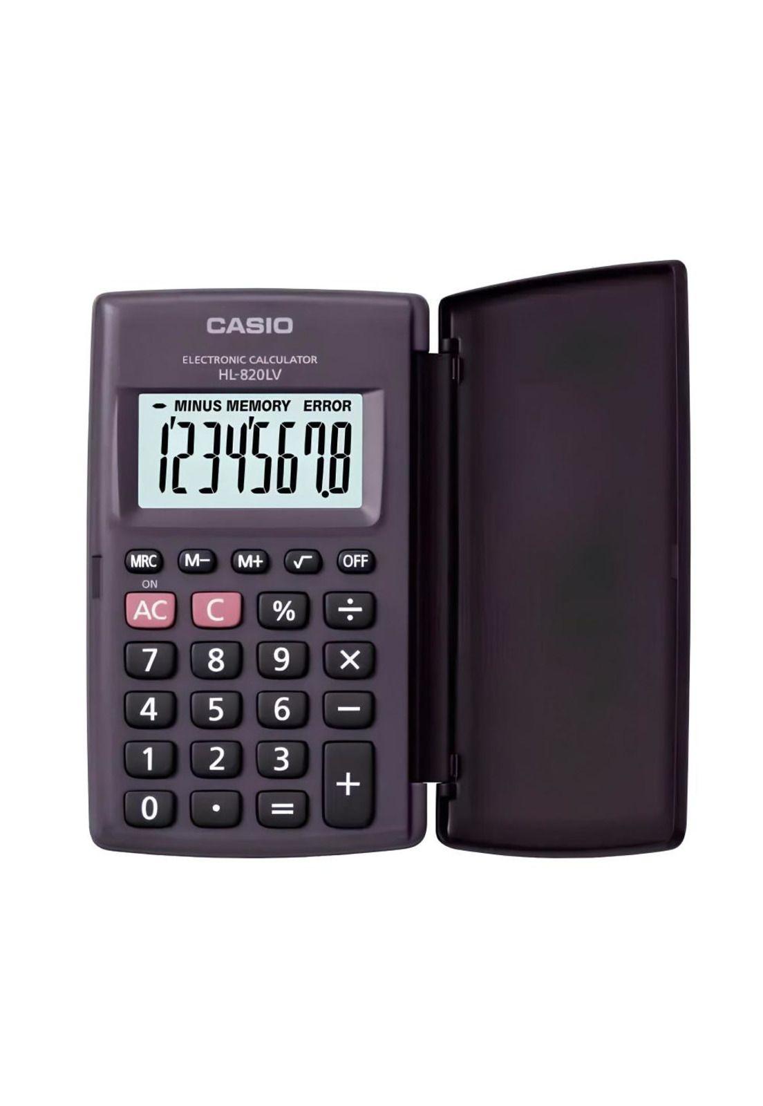 Calculadora Hl-820lv-Bk De Bolsillo-0