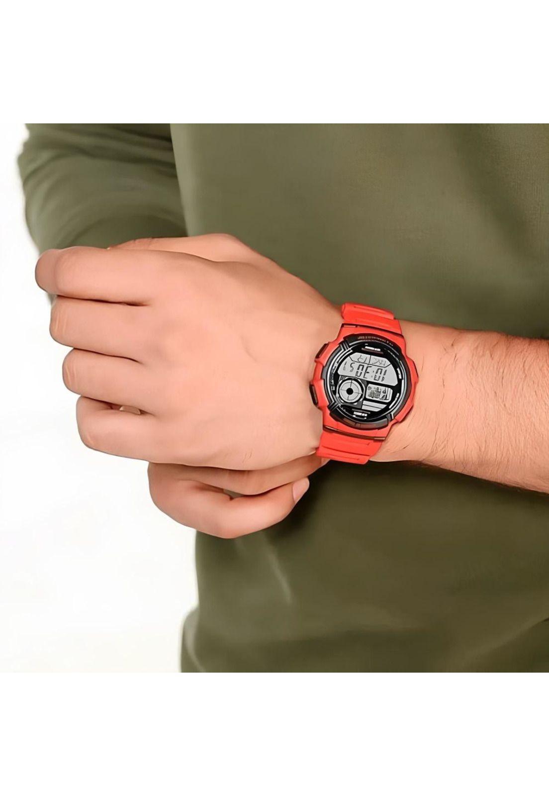 Reloj Ae-1000w-4av Hombre Digital Resina-2