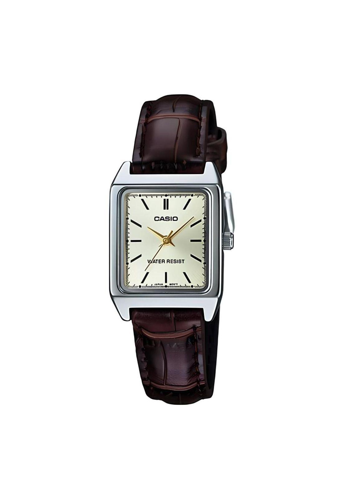 Reloj Ltp-V007l-9e Mujer Analogo Cuero C-0